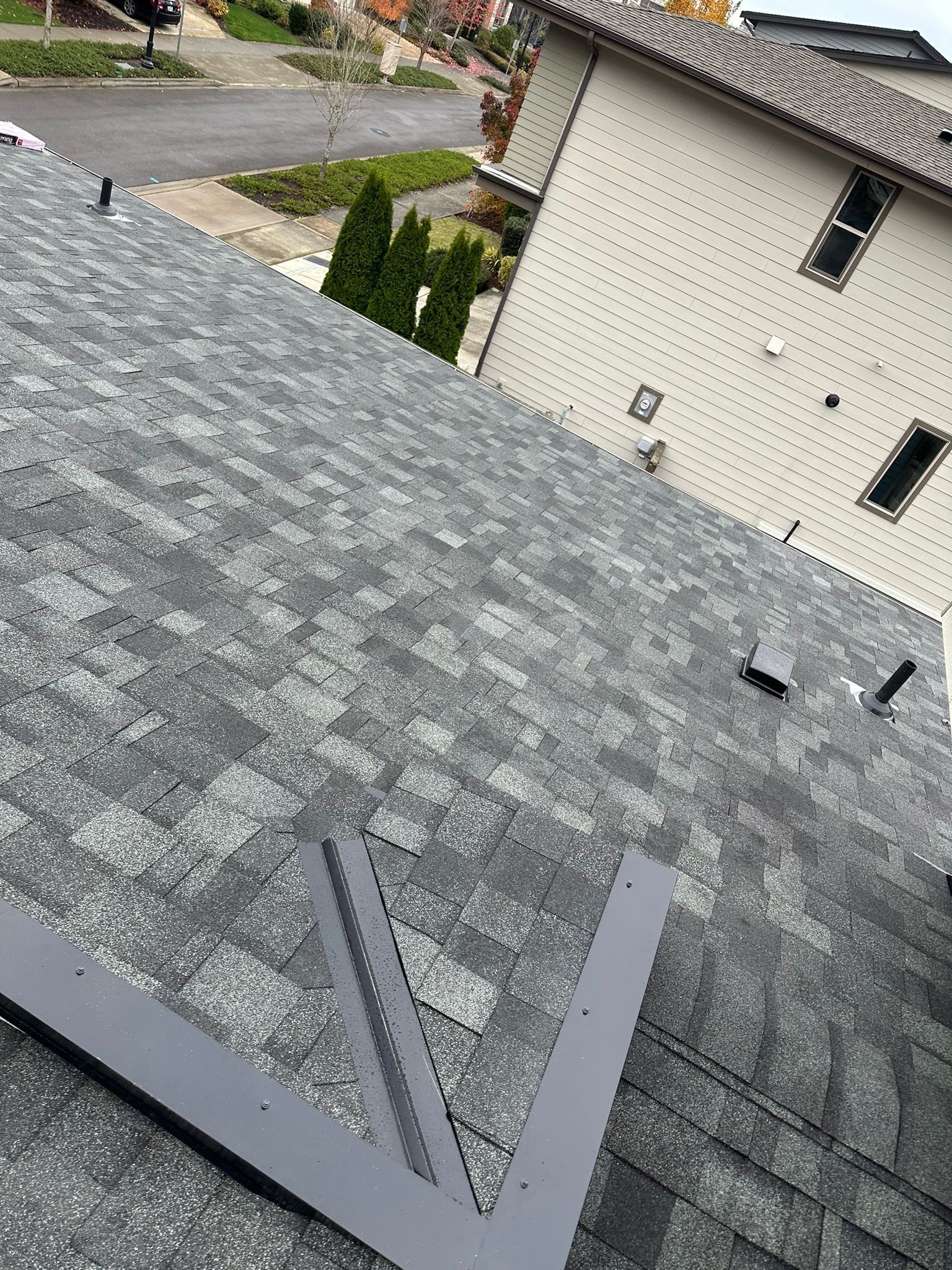 Residential Roofing Installation using GAF UHDZ Shingles by Roofing Formula LLC