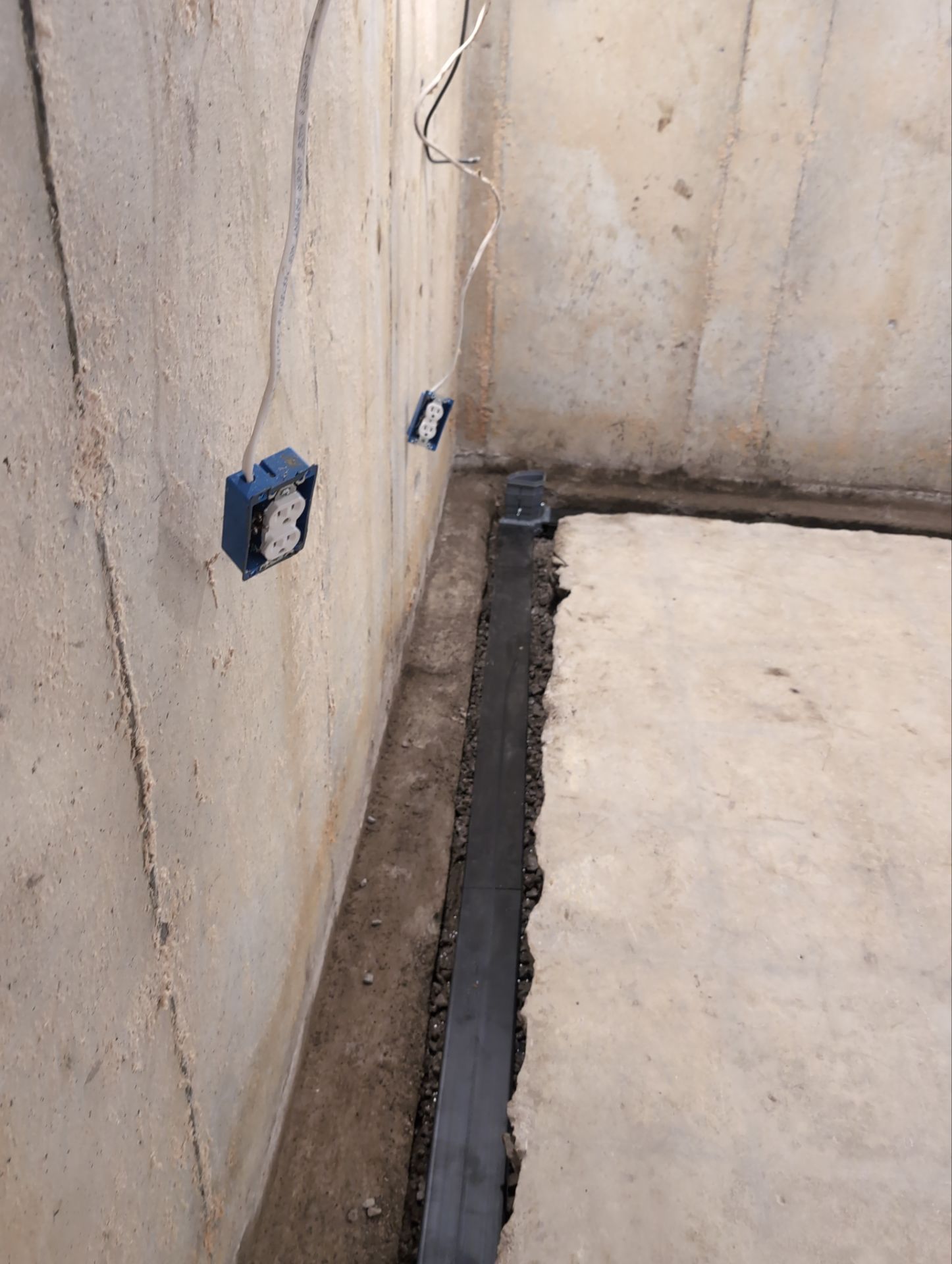 Interior Basement Waterproofing System and Egress Window Installation by Toledo Basement Repair 