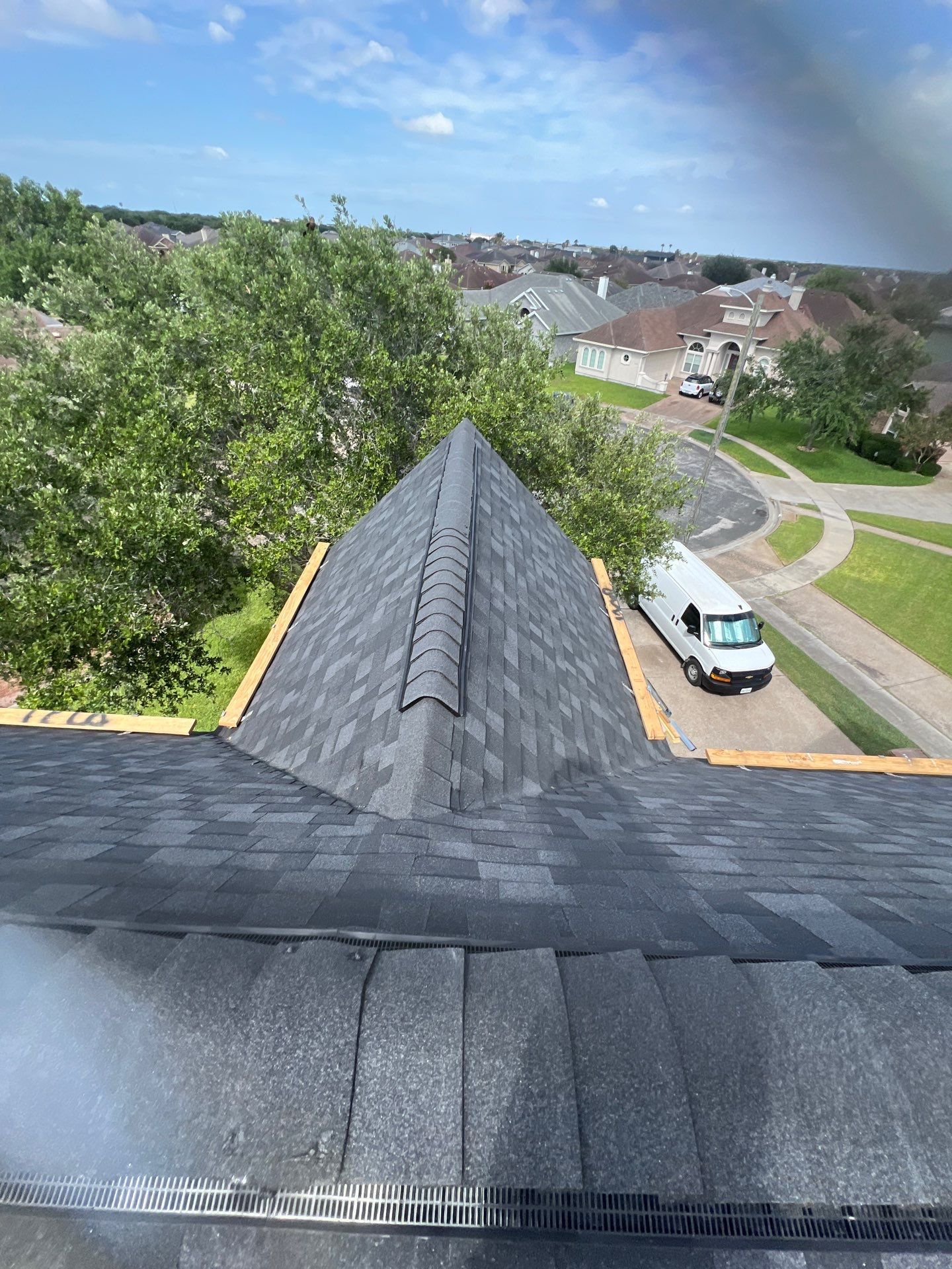 Steep and High...Let's get It! by Bayfront Roofing and Construction