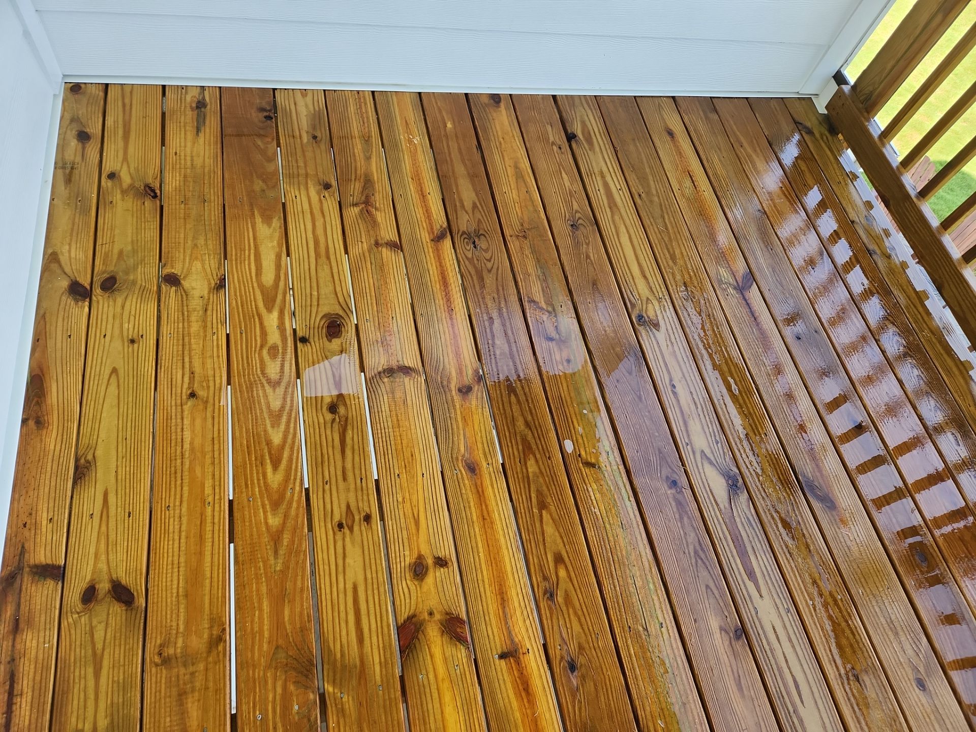 Deck using Wood Sealant by DuraSeal