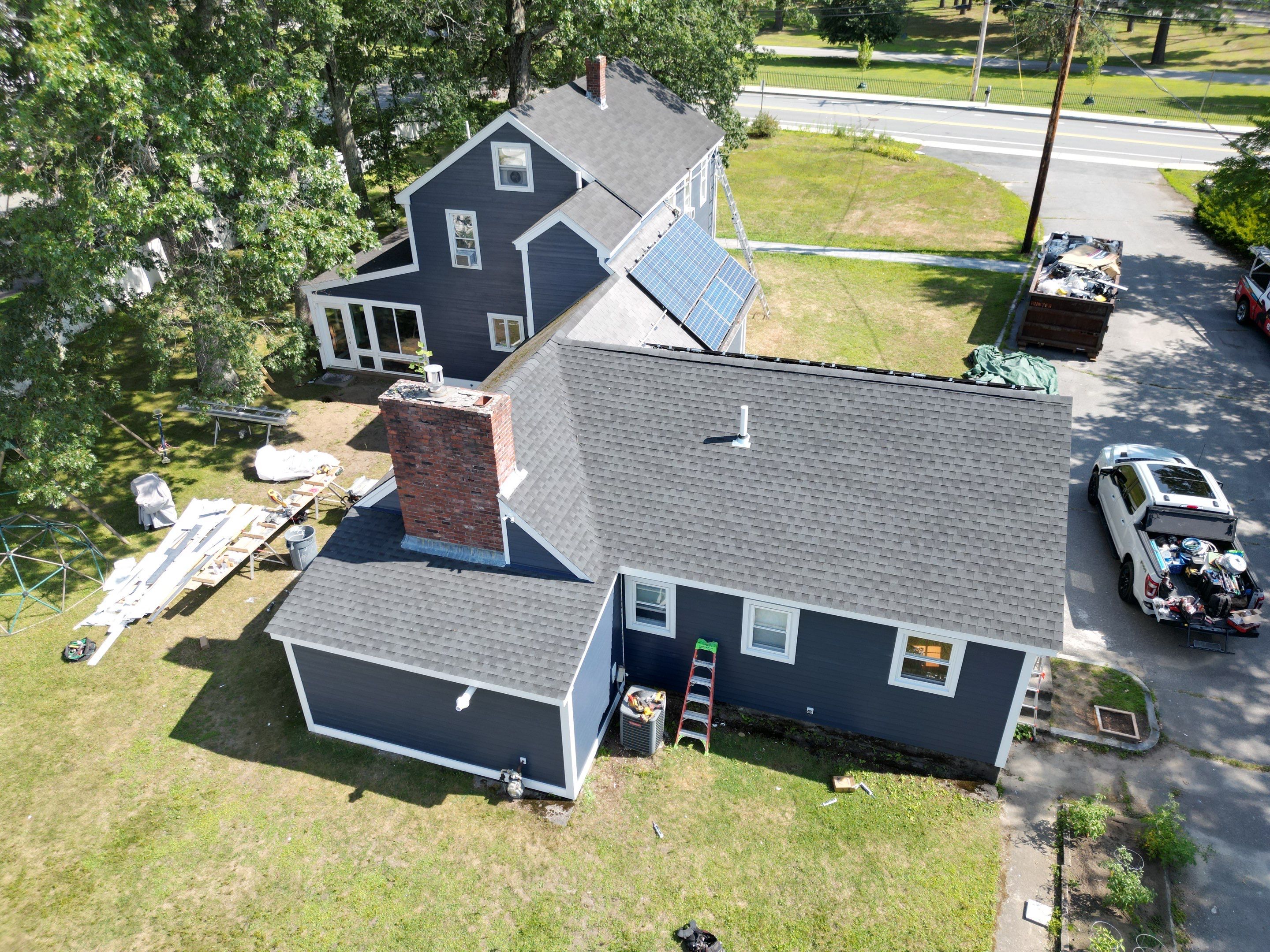 James Hardie Lap Siding Installation in Chelmsford, MA by Mighty Dog Roofing of Greater Middlesex County