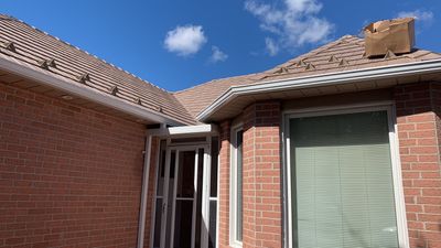 Residential Roofing Installation using Vic West True Nature Ridge Slate Silver Springs