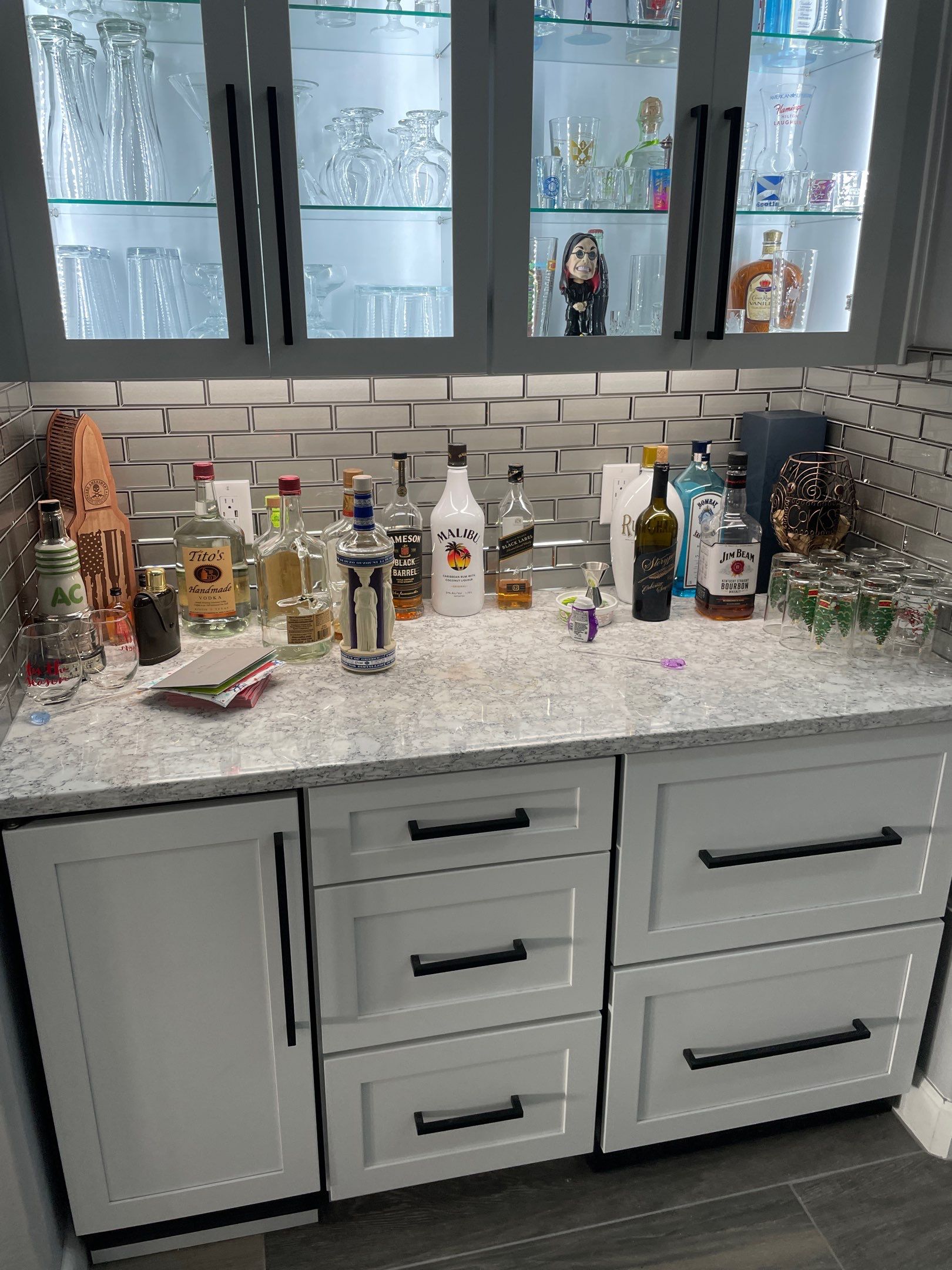 Home Remodel Using Multiple Materials  by Footprints Floors of Chandler 