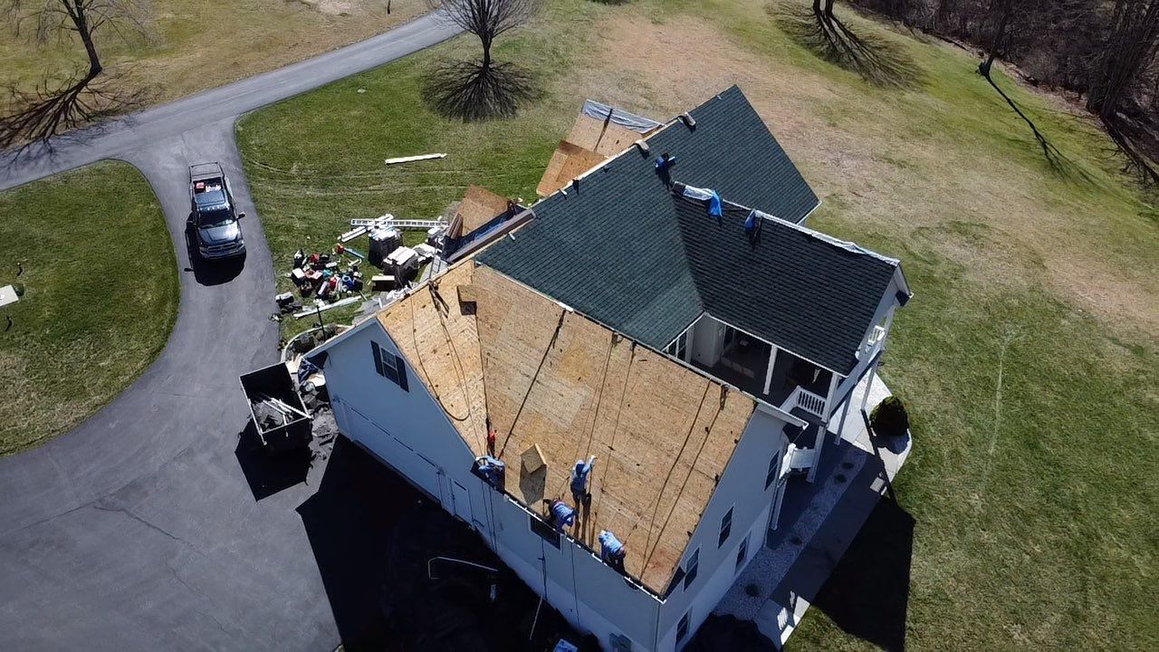 Residential Roofing Installation using Certainteed Landmark Pro Shingles by Fahey Roofing + Contracting