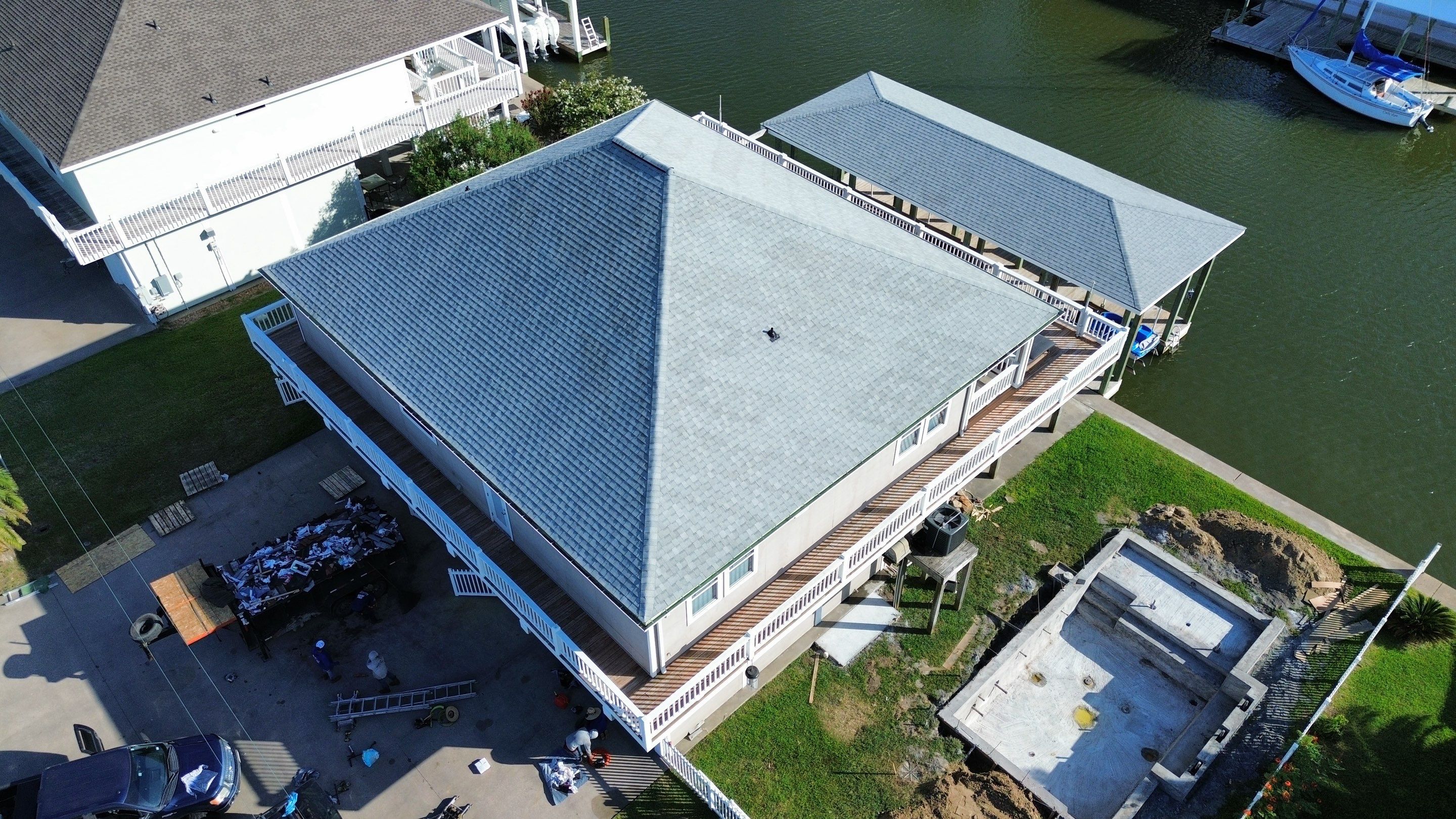 Crystal Beach Roof Install by Modern BYLT Roofing & Construction