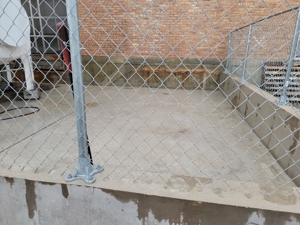 commercial pressure washing using Hot water by Northern Power Washing LLC.