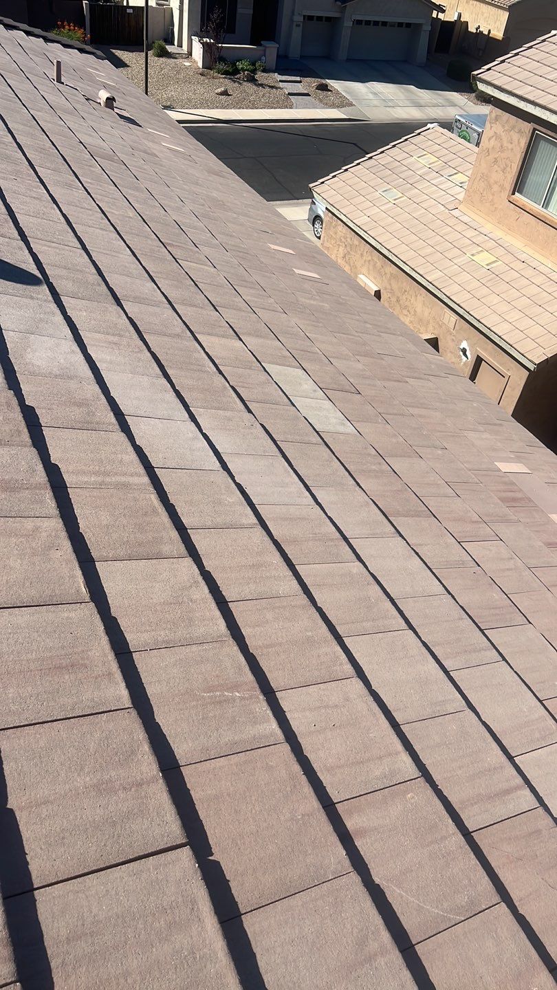 Terracotta Brown Concrete Tile  by Reimagine Roofing