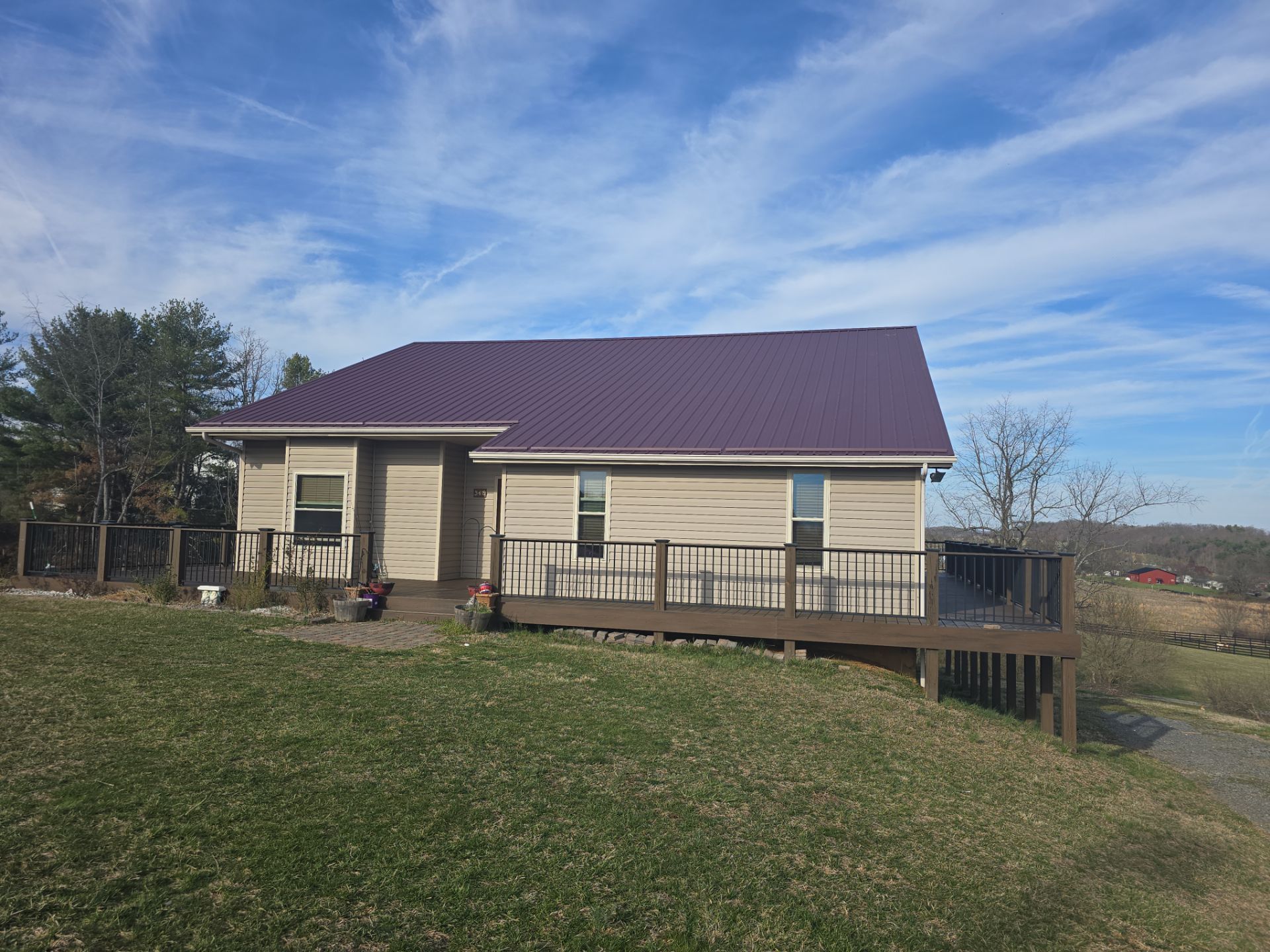 Burgundy Frost by Omnia Roofing