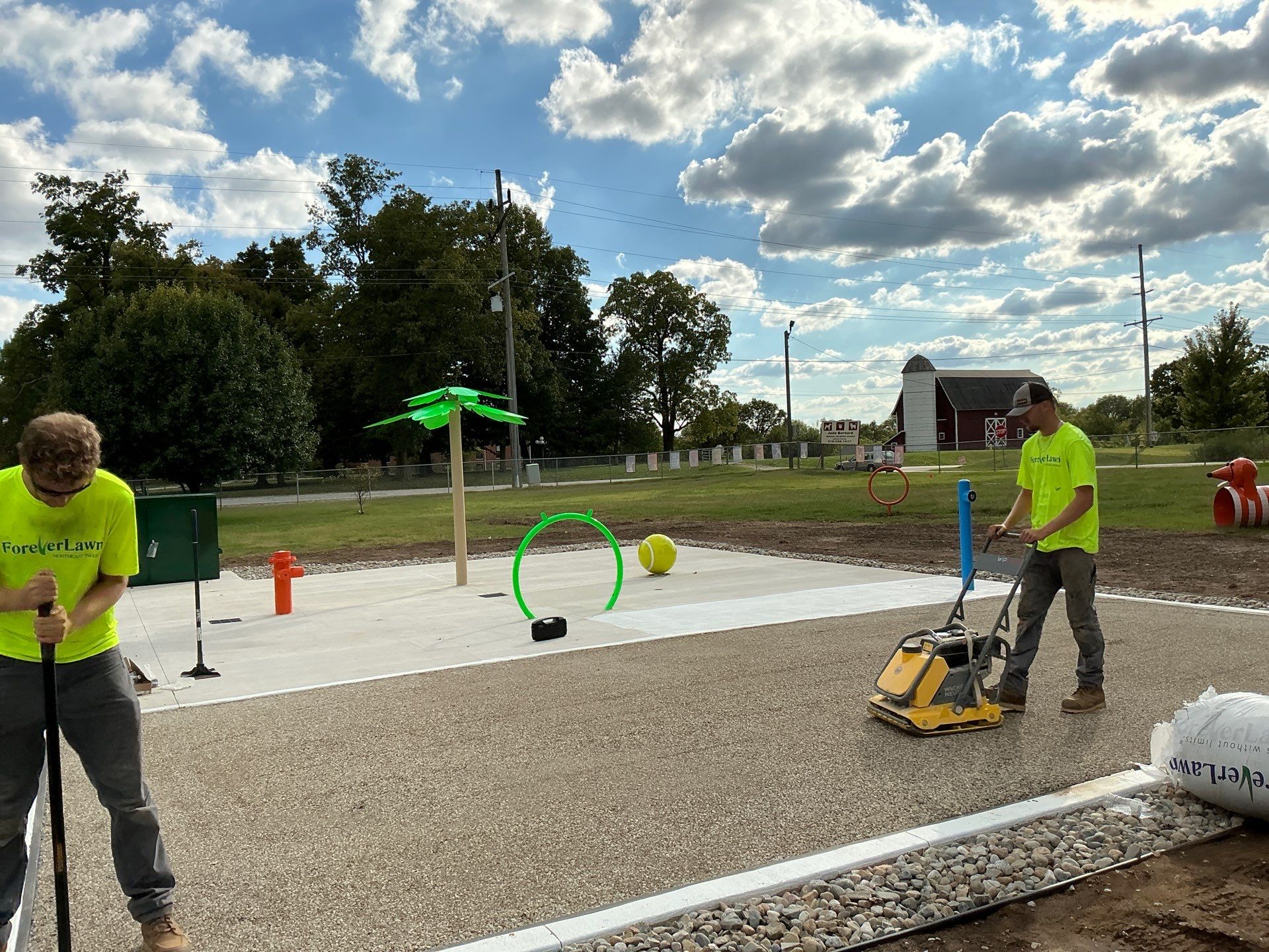 La Porte Animal Shelter Splash Pad by ForeverLawn NEIN/INDY