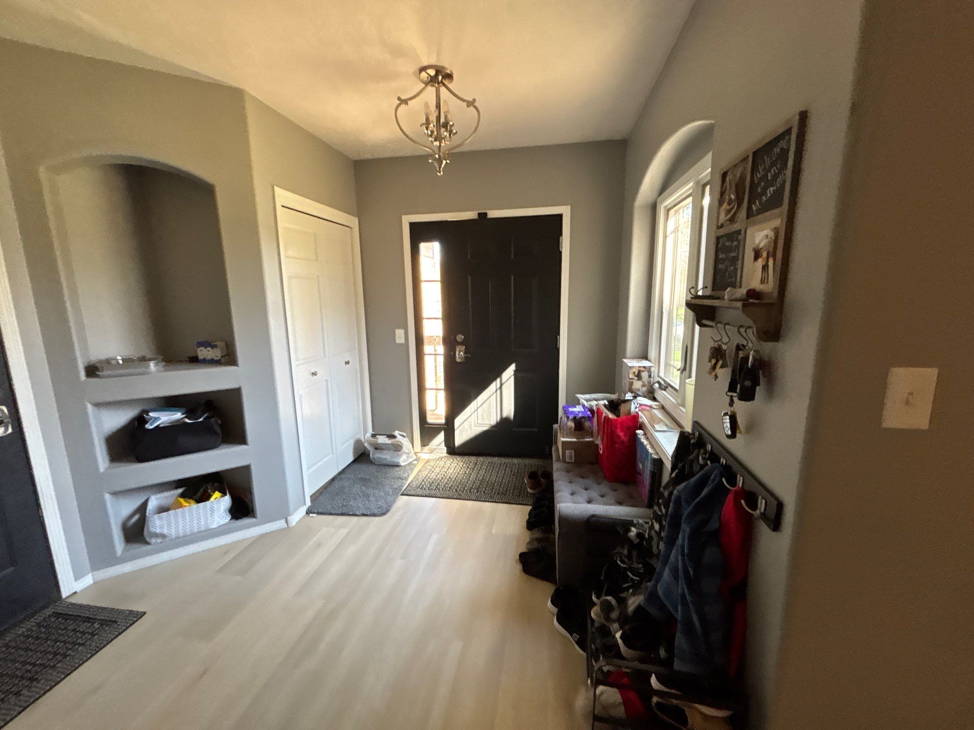 Sioux Falls Interior Painting and Luxury Vinyl Plank Flooring Installation by Select Painting, Coatings & Garage Cabinets