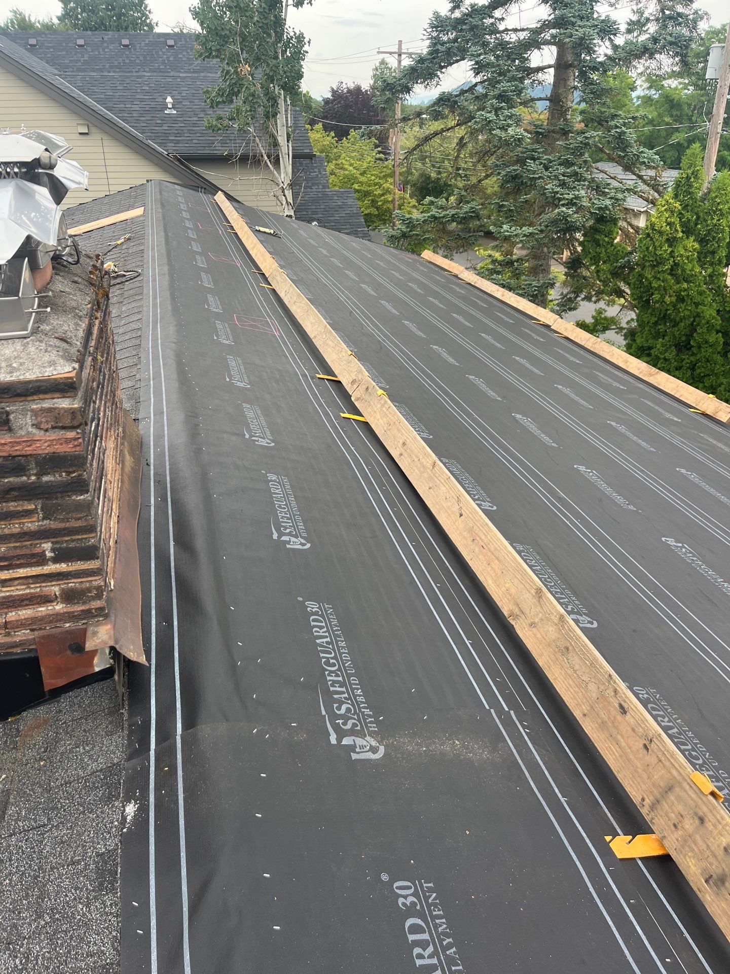 Project in Portland by Tom Leach Roofing