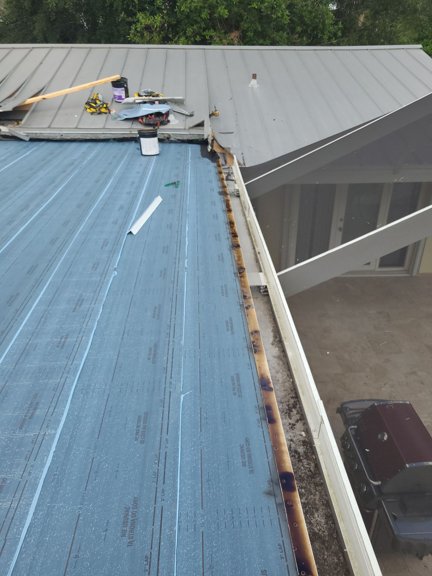 Flat Roof Replacement and Fascia Repair in Margate by Aastro Roofing