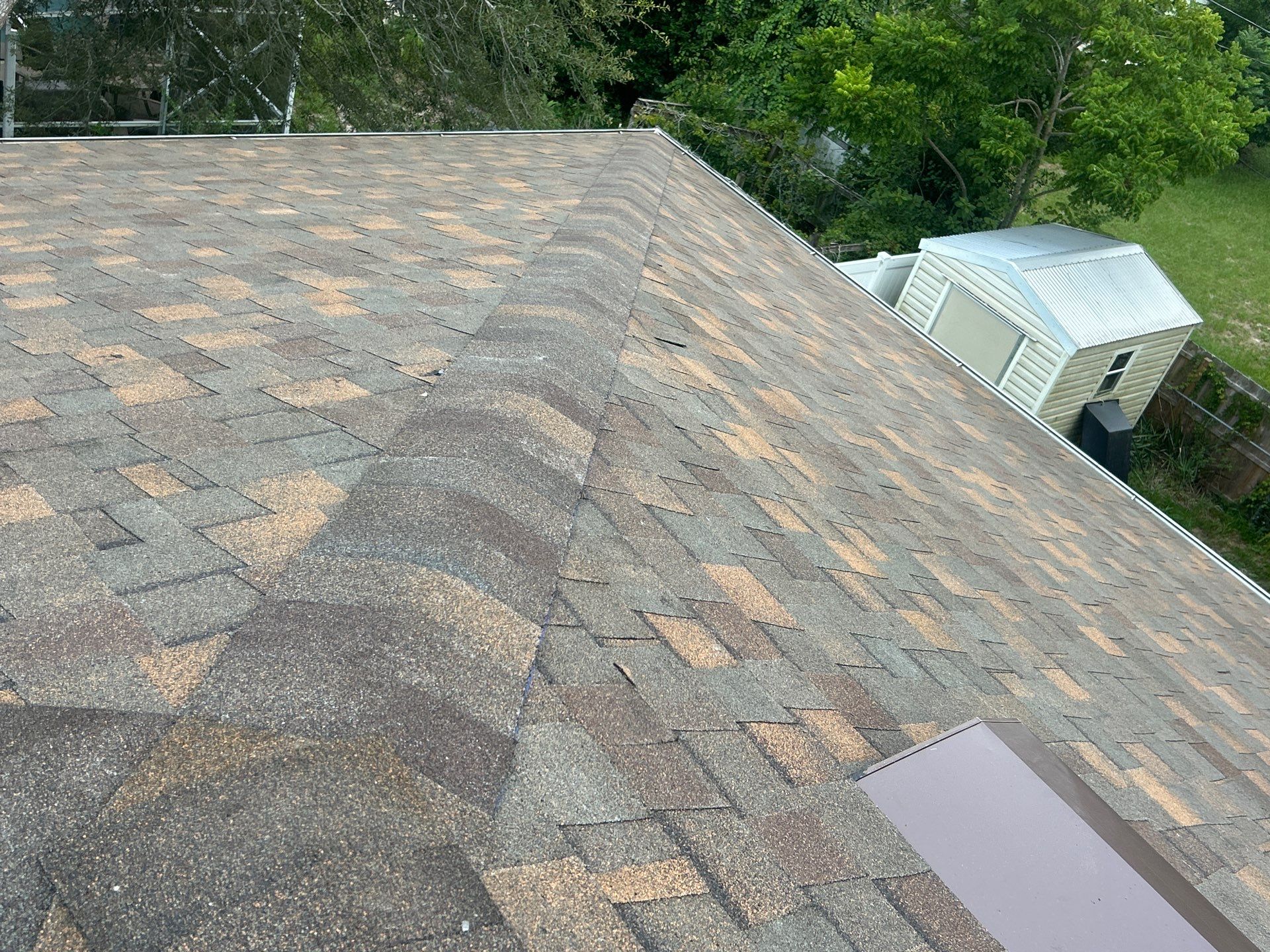 Deltona Roof Replacement Featuring Copper Canyon Shingles and Decking Repair by Pinnacle Roofing Group