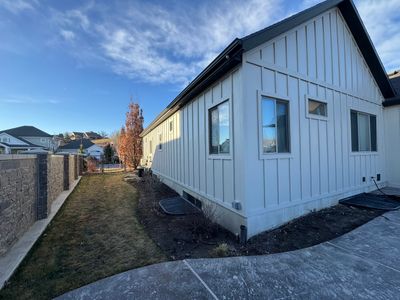 South Jordan | Massive Board & Batten Upgrade | Cobble Stone & Dark Bronze