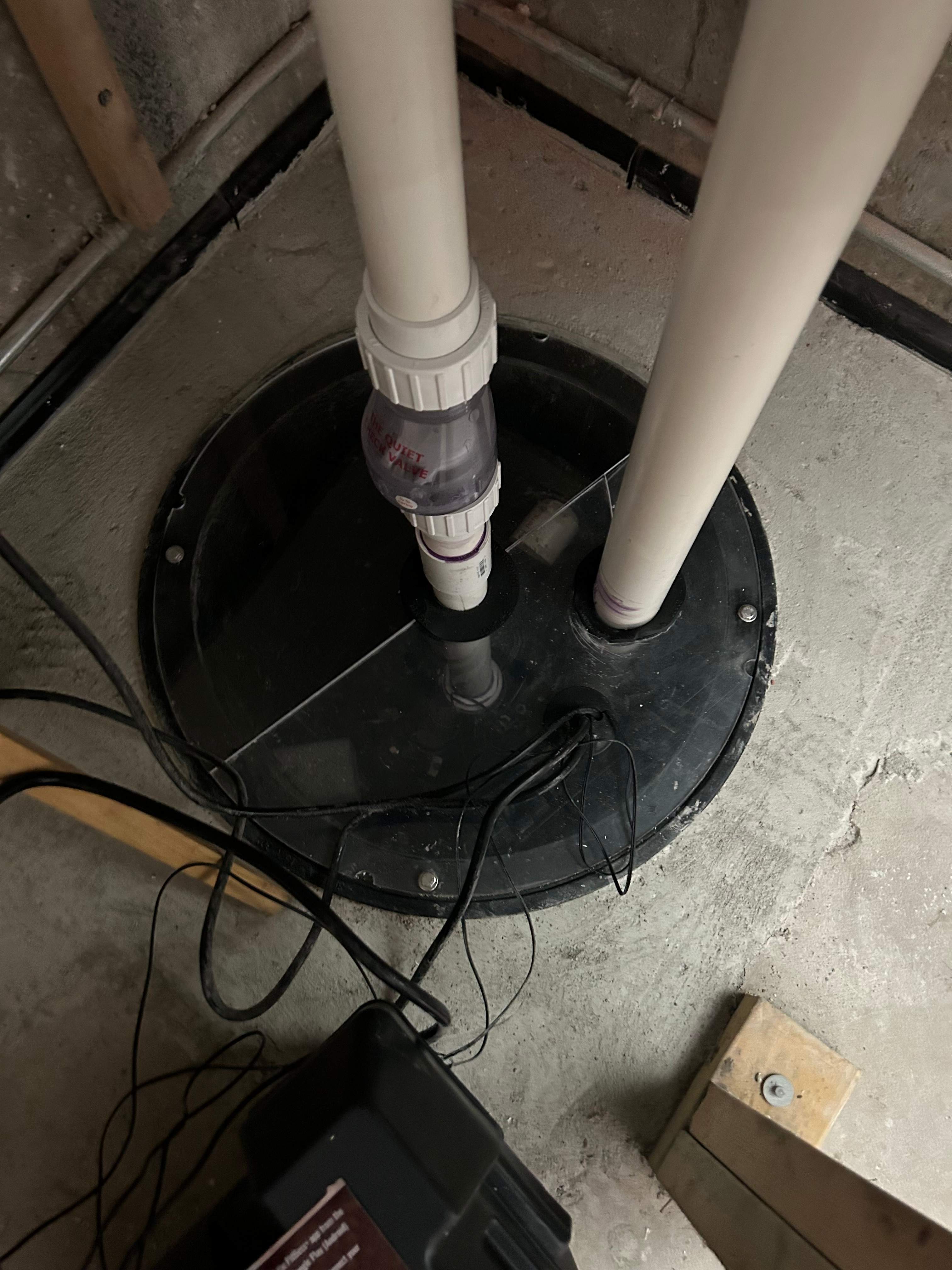 Complete Interior Basement Waterproofing by Allied Water Services