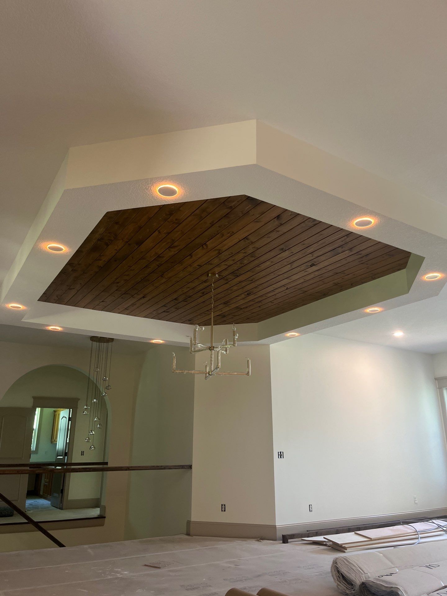 Custom Light Fixture and Recessed Lighting Installation in Andover by Walter Electrical Contractors