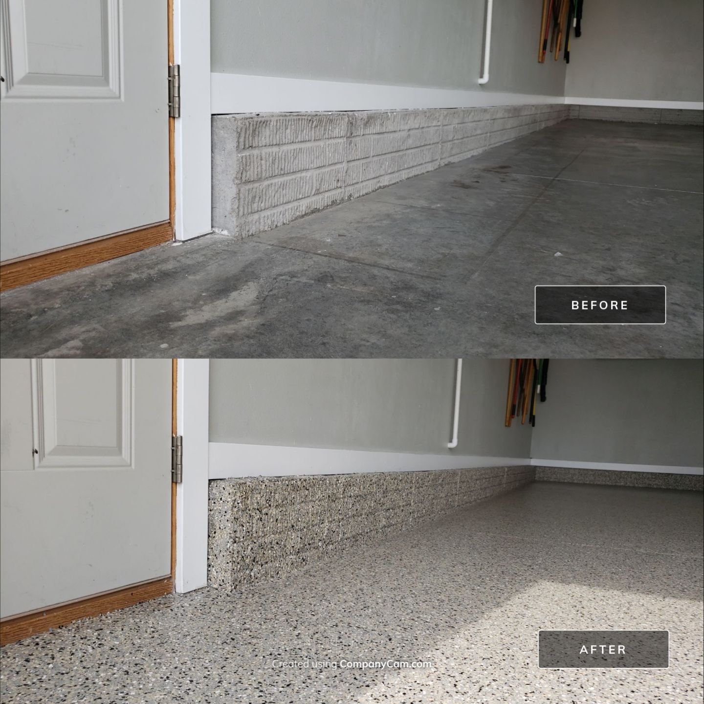 Grimes, IA Transformation: Professional Grade Garage Floor Coating