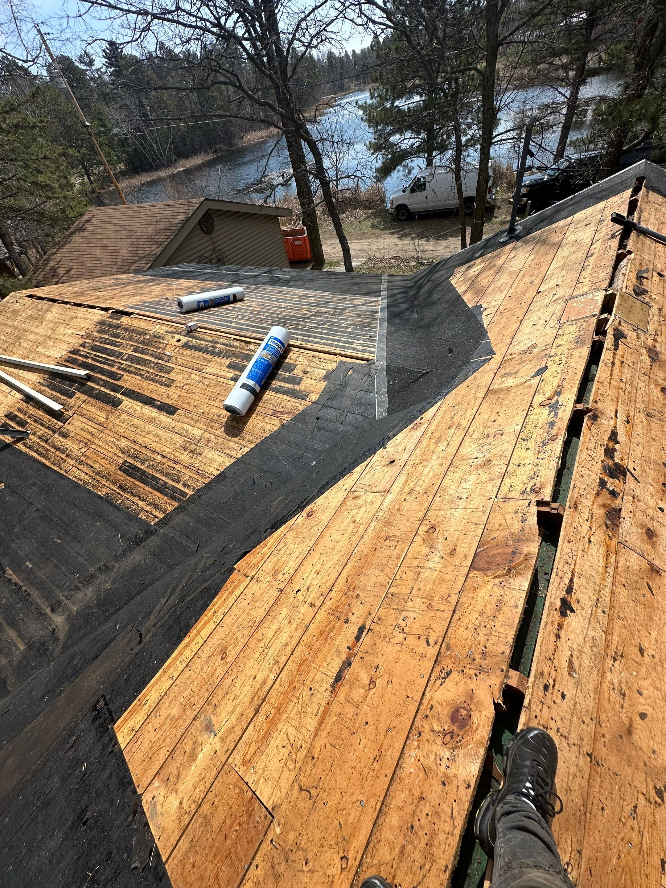 Project in Pequot Lakes by CoMitted 365 Roofing & Exteriors 