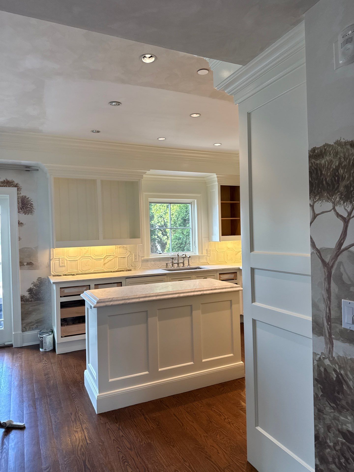 Water Damage Repairs in Luxury Kitchen and Primary Bathroom by Fox Hill Luxury Real Estate Services