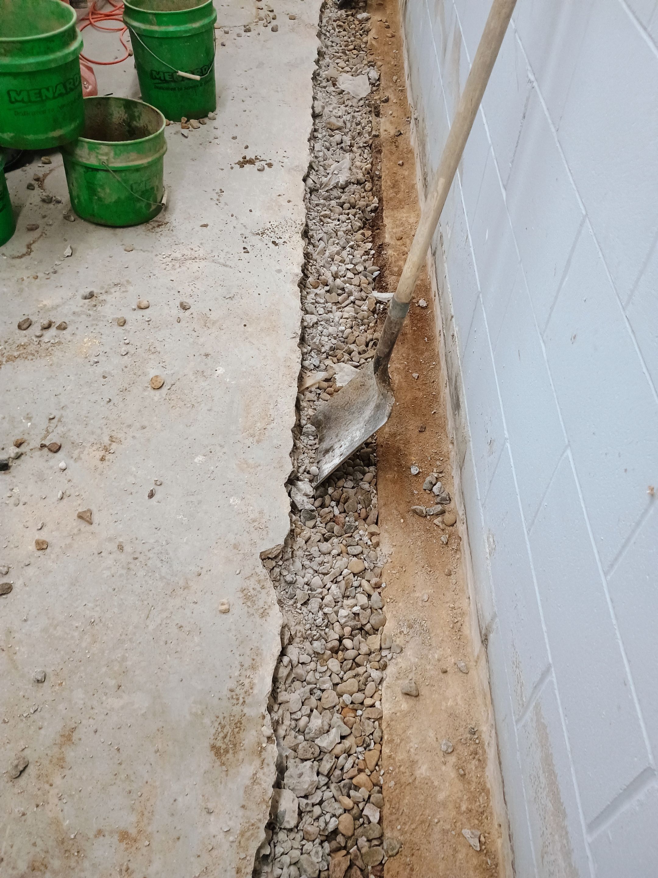 Depressurizing Denny's Basement Wall by Waterproofing Northeast