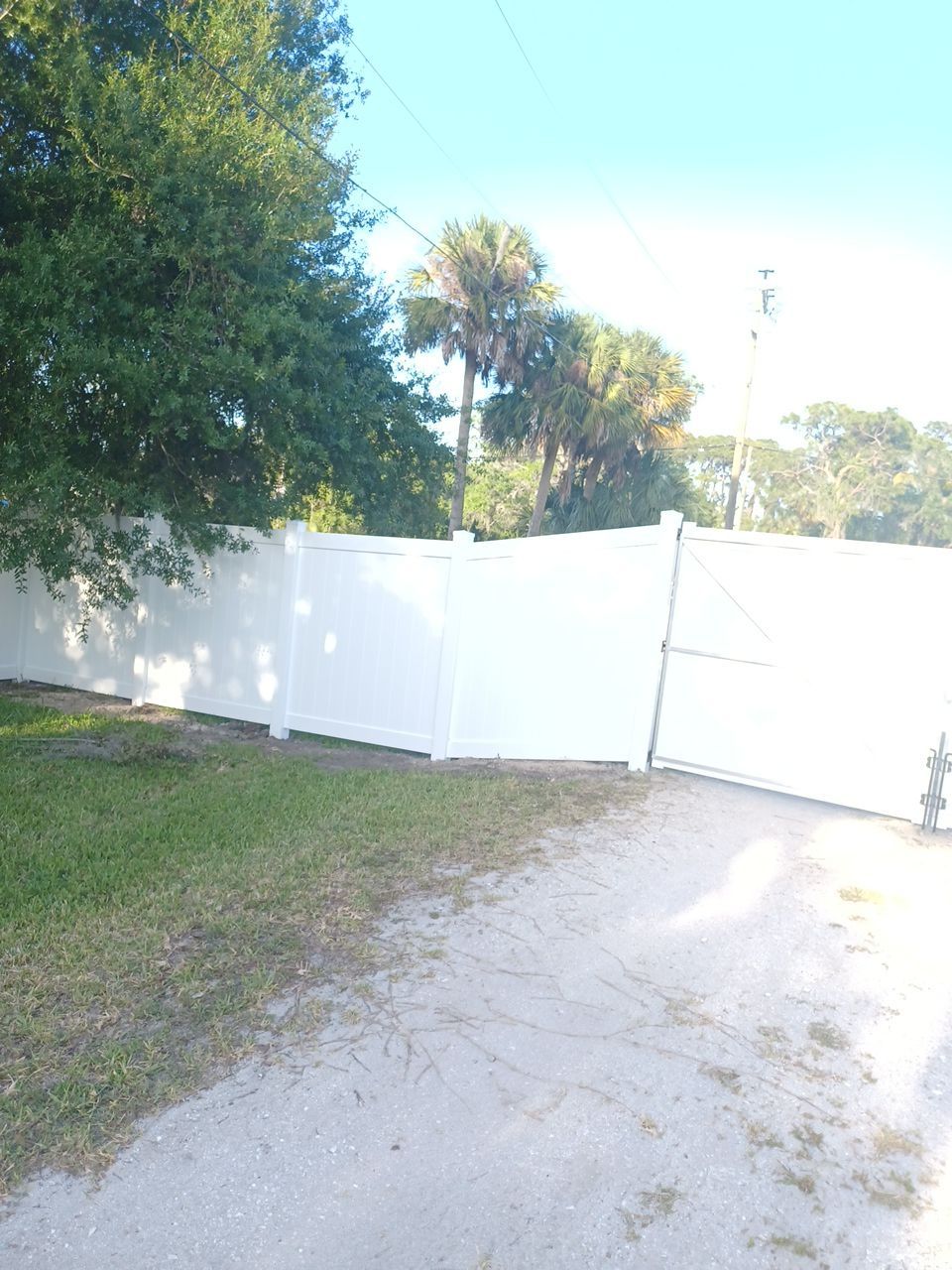 Bradenton, FL 6ft. Tall White Vinyl Privacy Fence by Asap fence and gates, LLC