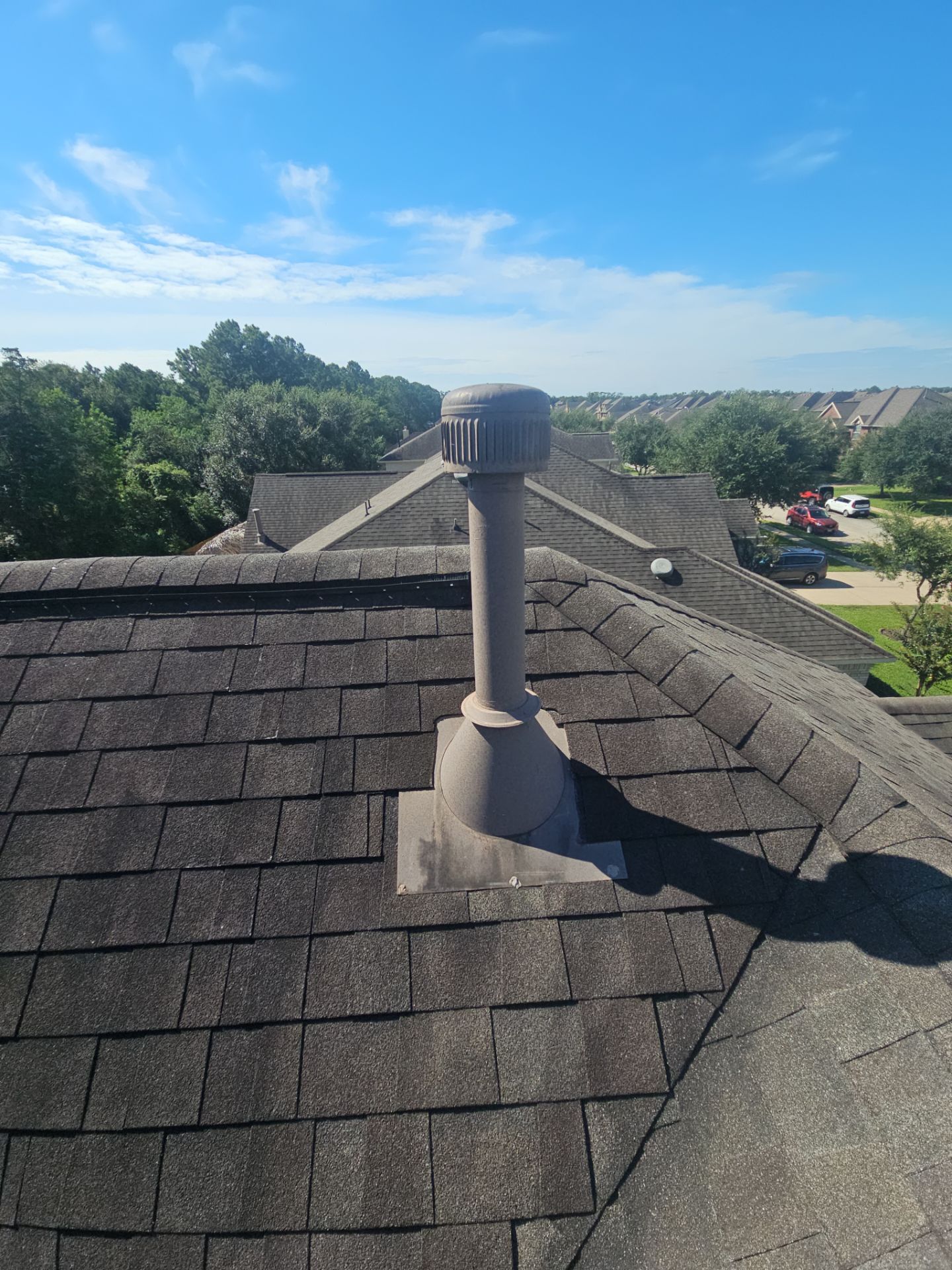 Hail Damage using Owen's Corning Duration (Lifetime) Shingles by Roof Repair Company