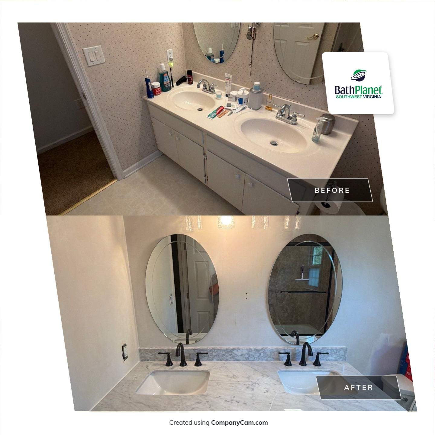 Tub Upgrade Remodel by BathPlanet SW Virginia