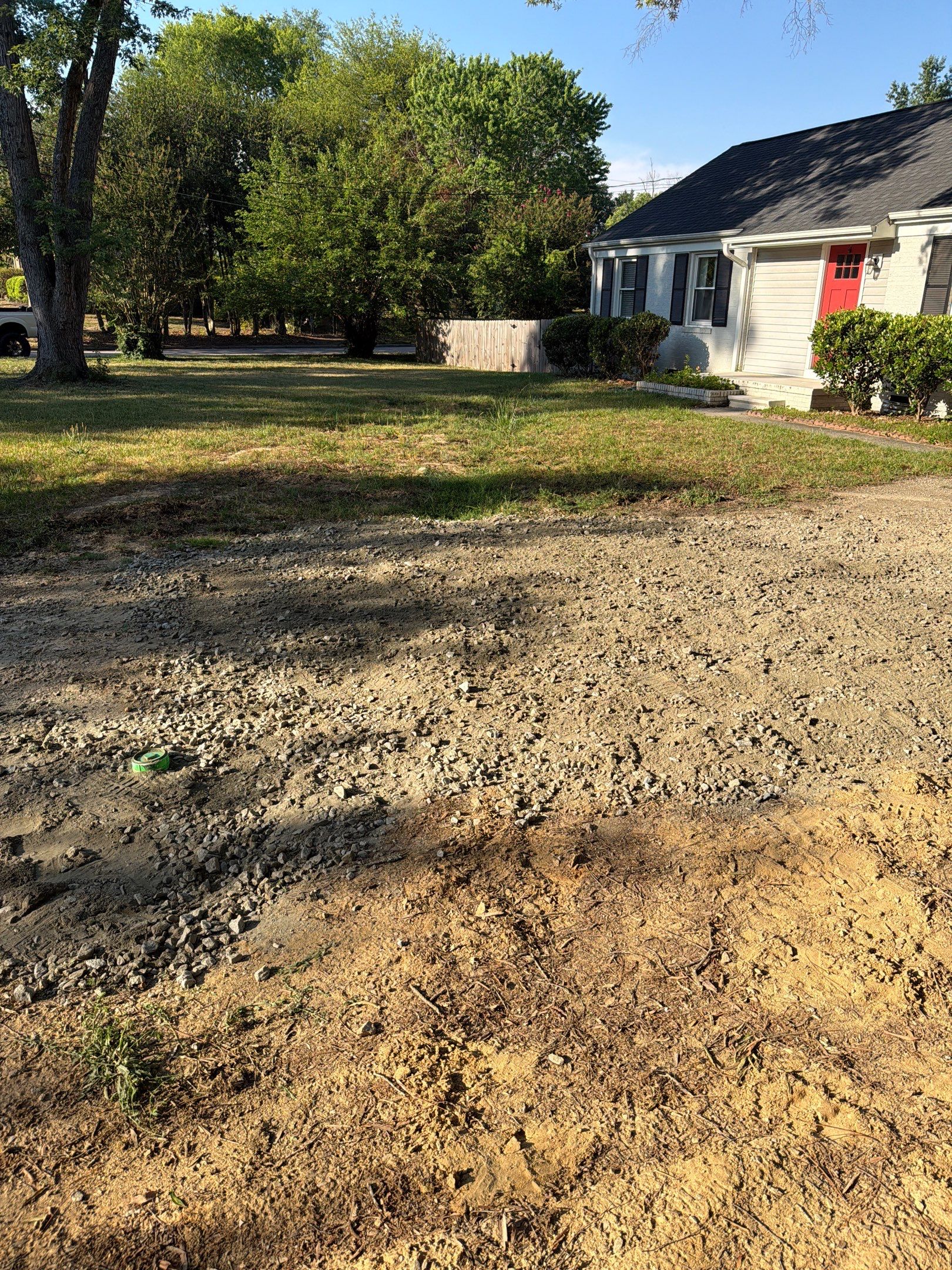 Driveway Leveling – Crush & Run Base by Billy Weatherspoon Contractor