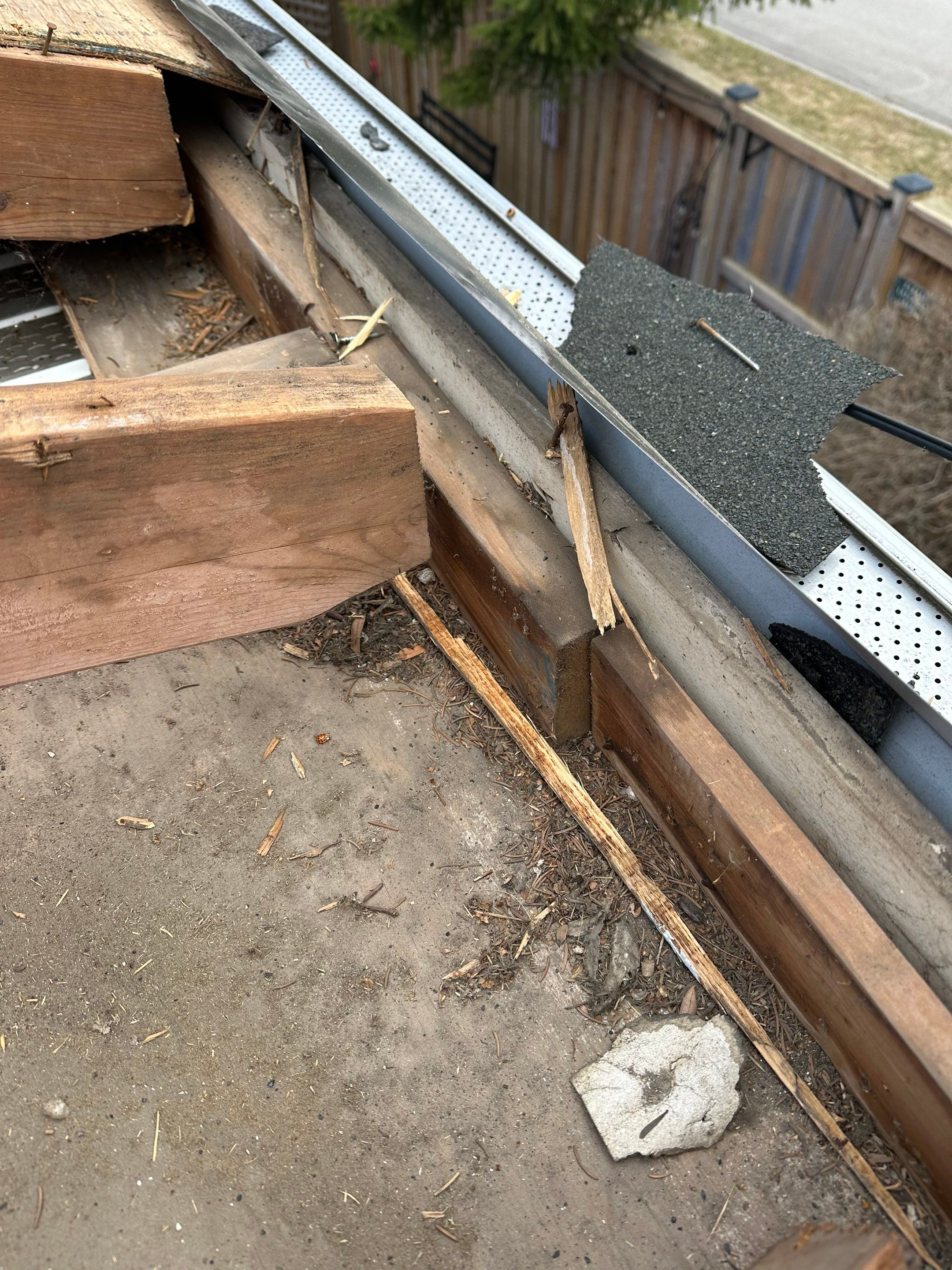 Project in Burlington by The Roofing Crew