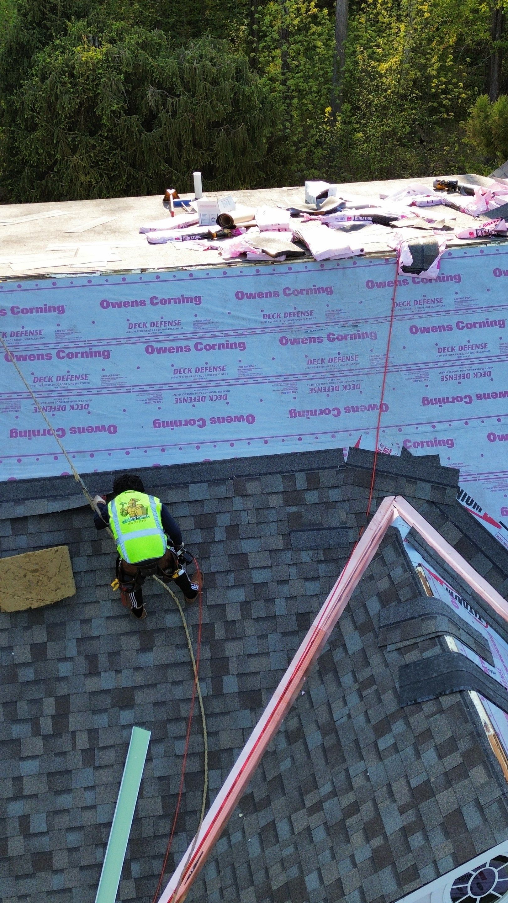 Owens Corning Duration: Driftwood in New Canaan Connecticut by Golden Shield Roofing