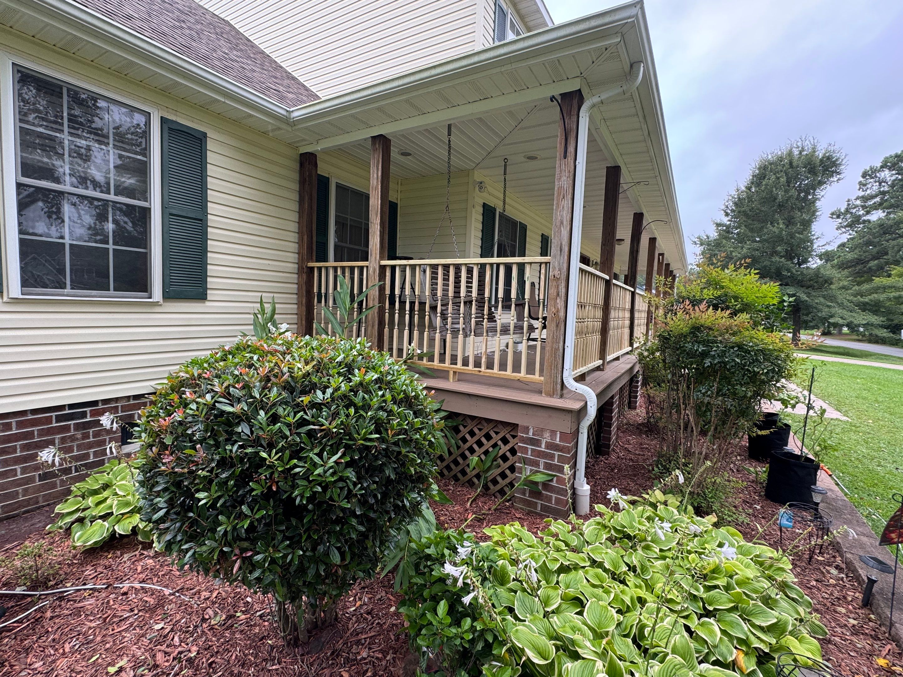 From Ordinary to Outdoor Oasis. by Tidewater Fence