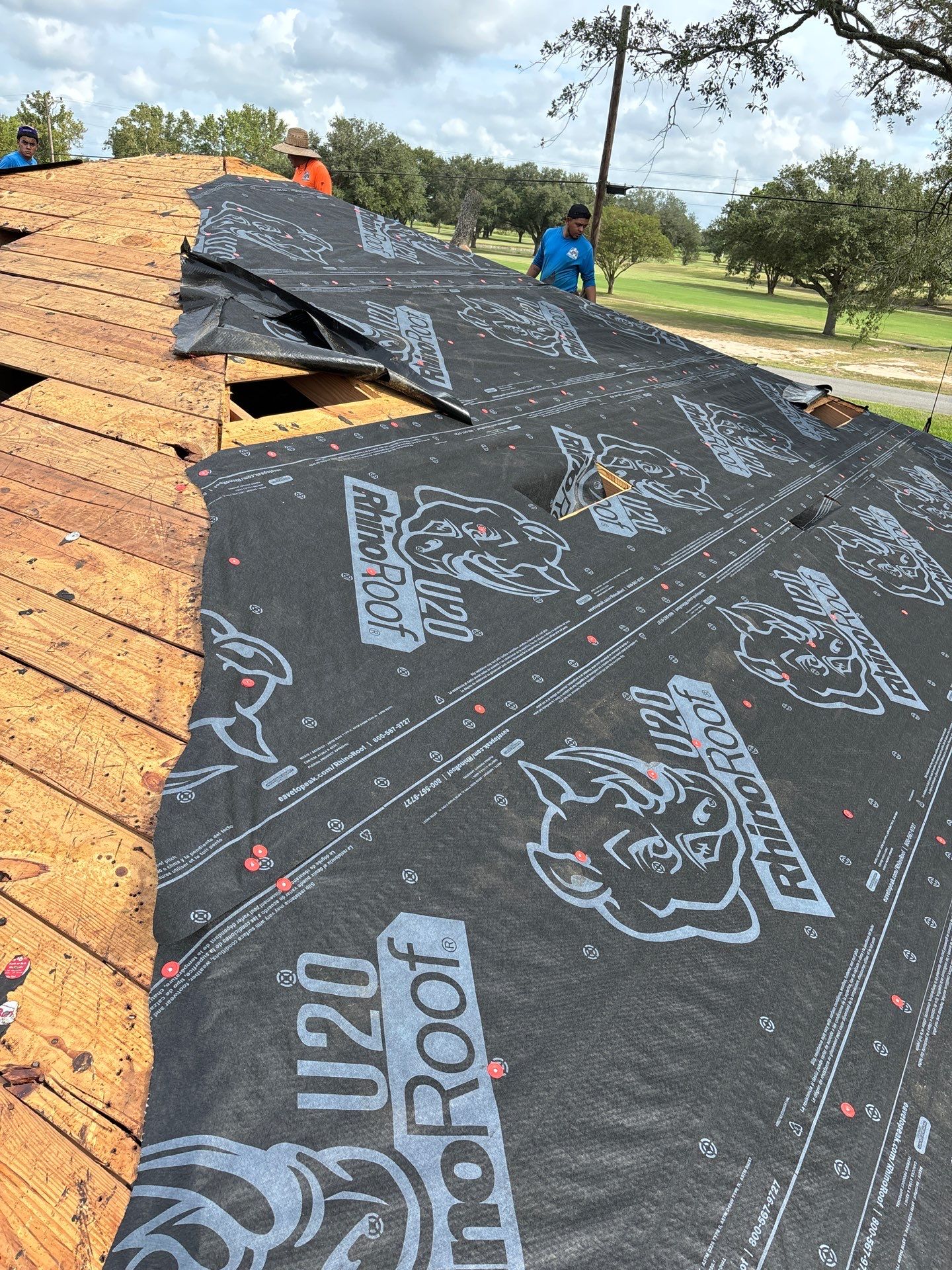 Residential Roofing Installation using Owen's Corning Duration (Lifetime) Shingles by Roof Repair Company