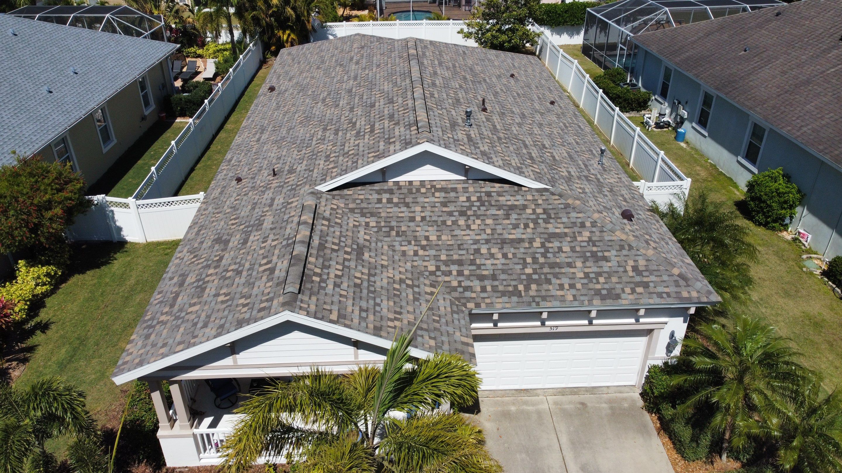 Roof replacement in Apollo Beach, FL. by Steadfast Roofing