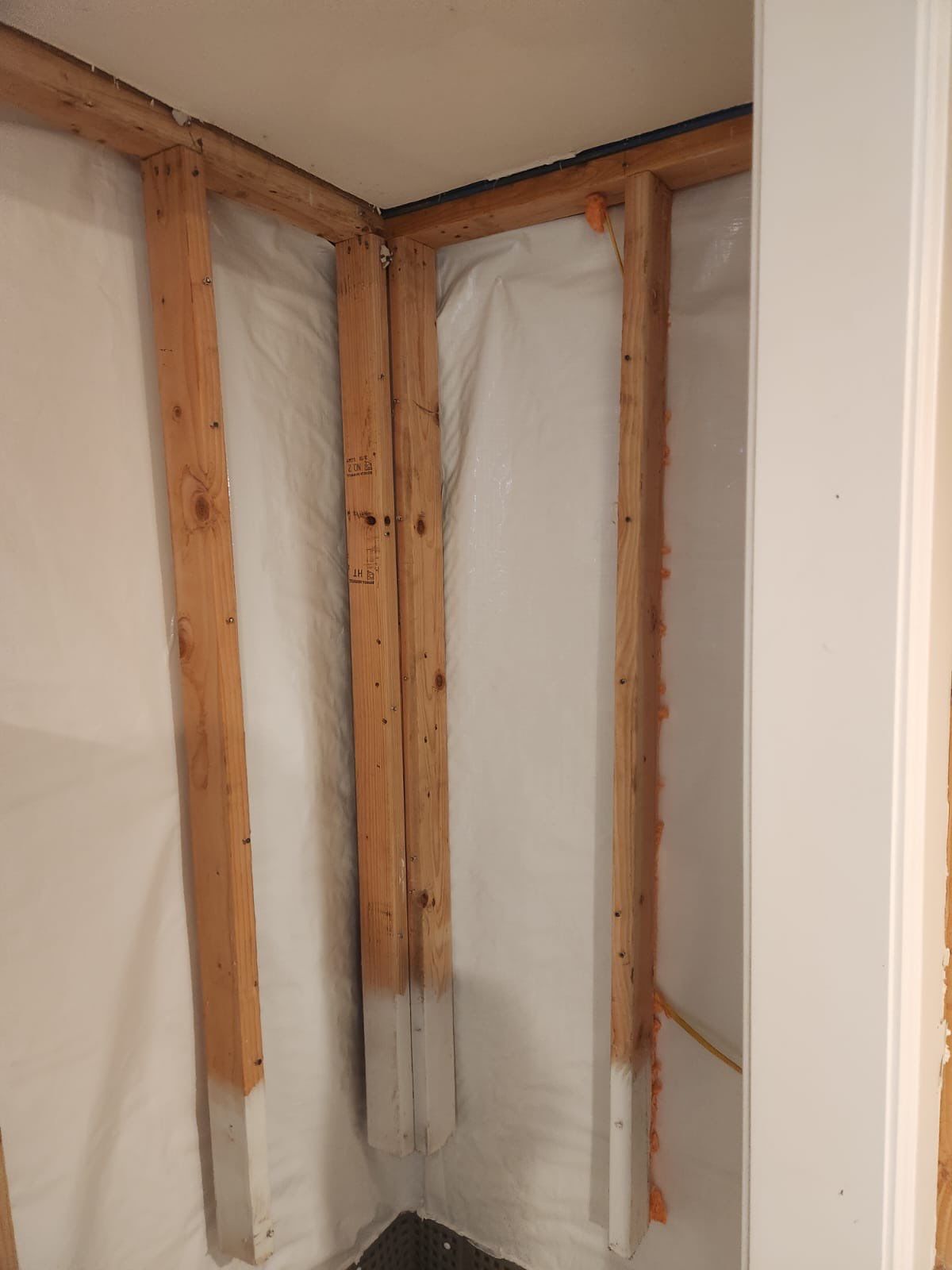 Interior French Drain & Wall Vapor Barrier Boonton NJ by Pure Service Pro, LLC 