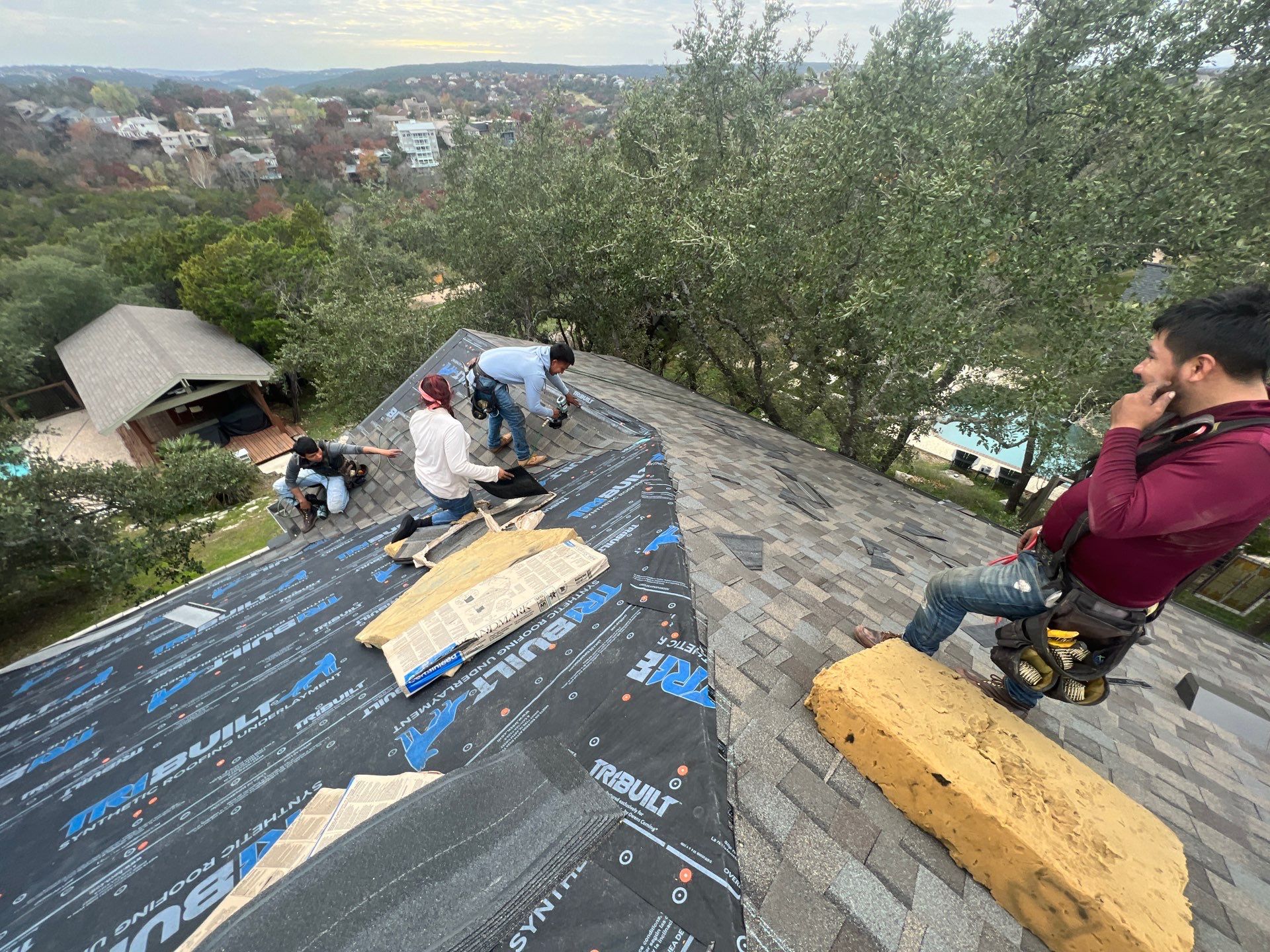 Project in Austin by Rhino Roofing and General Contracting, LLC