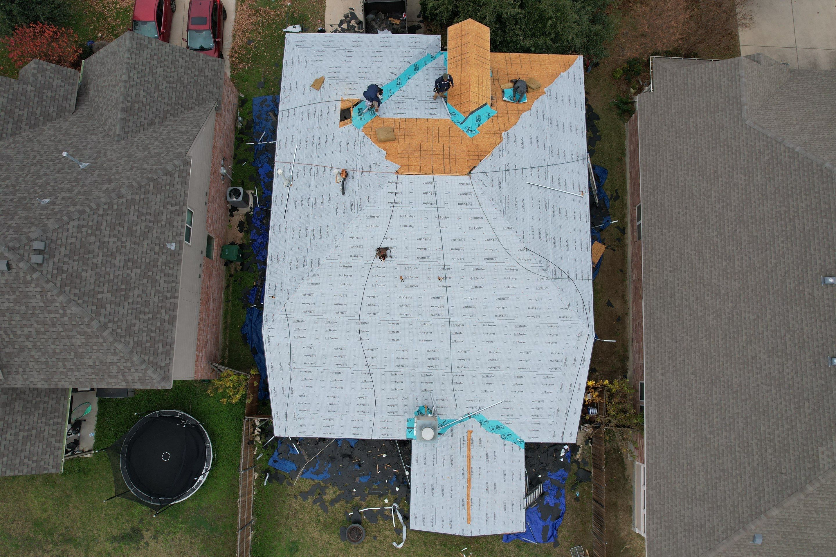 Project in Fort Worth by Zeus Exteriors