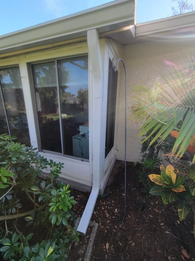 Gutter Guard System Installation in Sarasota FL by Gutter Professors