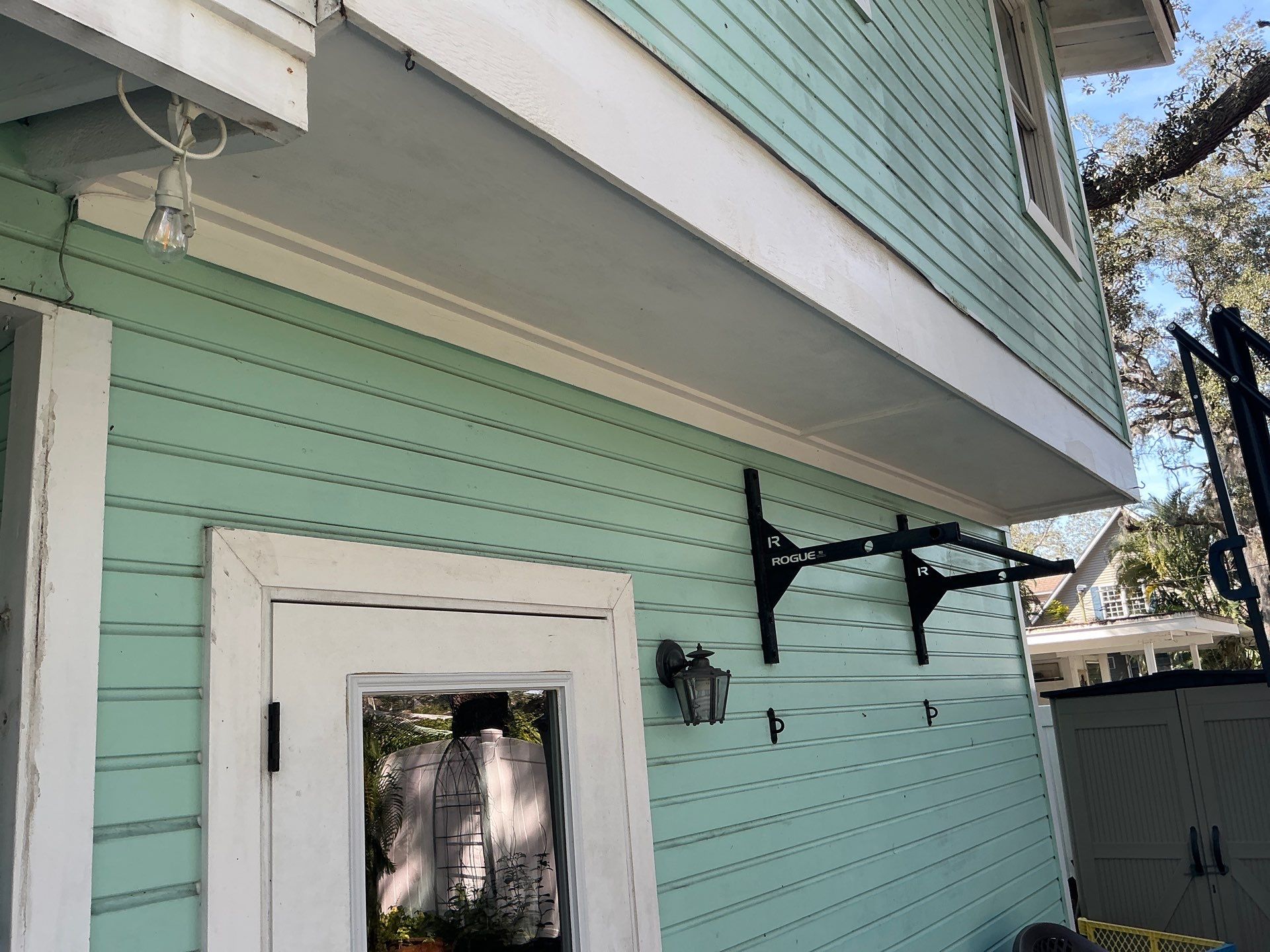 New White Soffit Project in Safety Harbor, FL by Gutter Professors