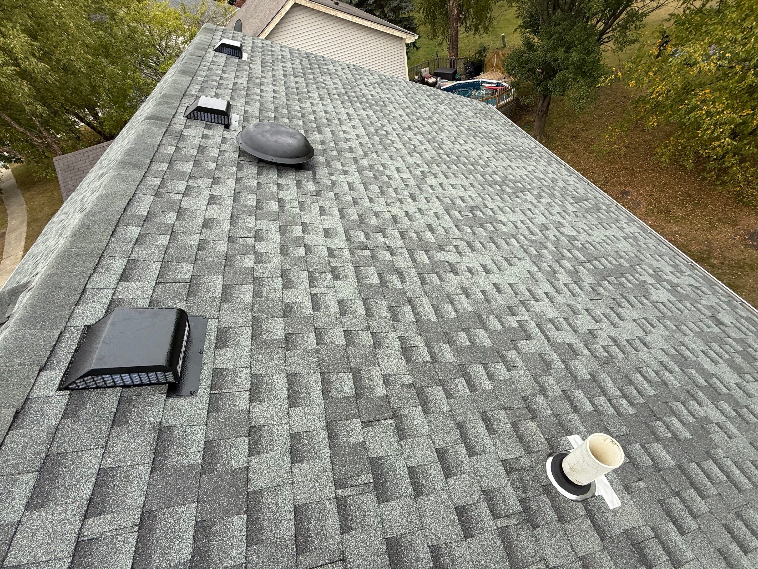 Roof GAF Pewter Gray by Optimal Home Improvement 