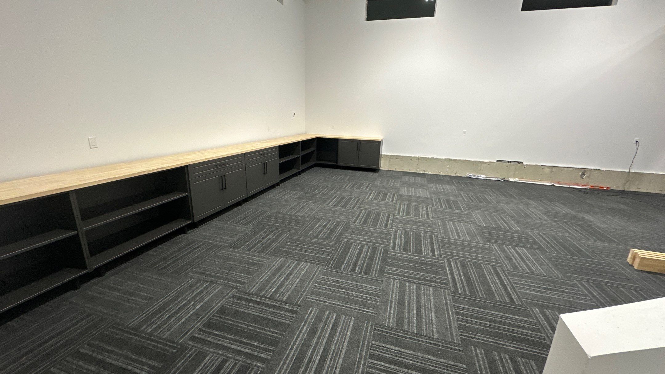 Pewter Cabinet Installation by Croc Coatings, LLC