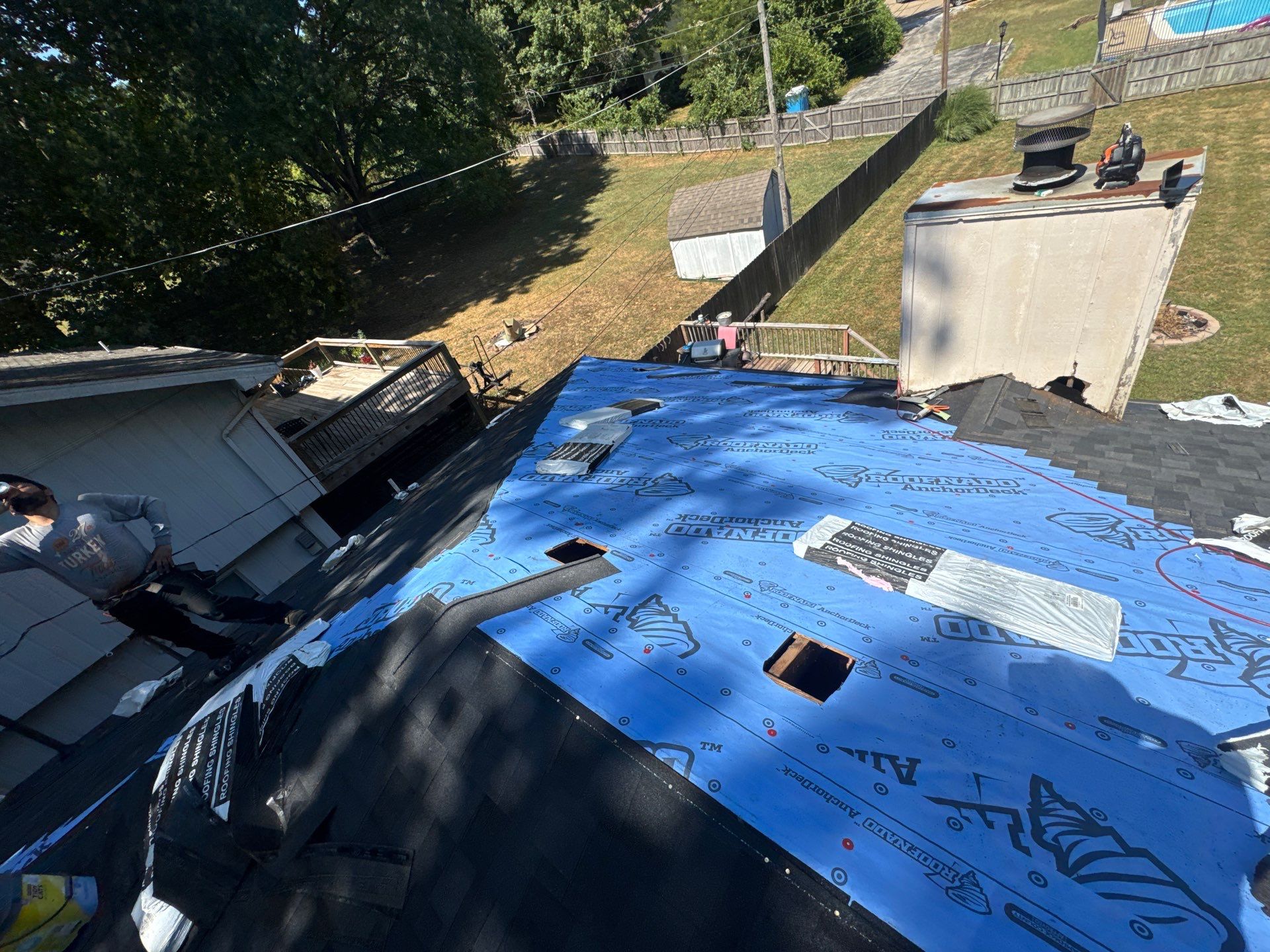 Residential Roofing Install - Color Black  by Titan Commercial & Residential Roofing 