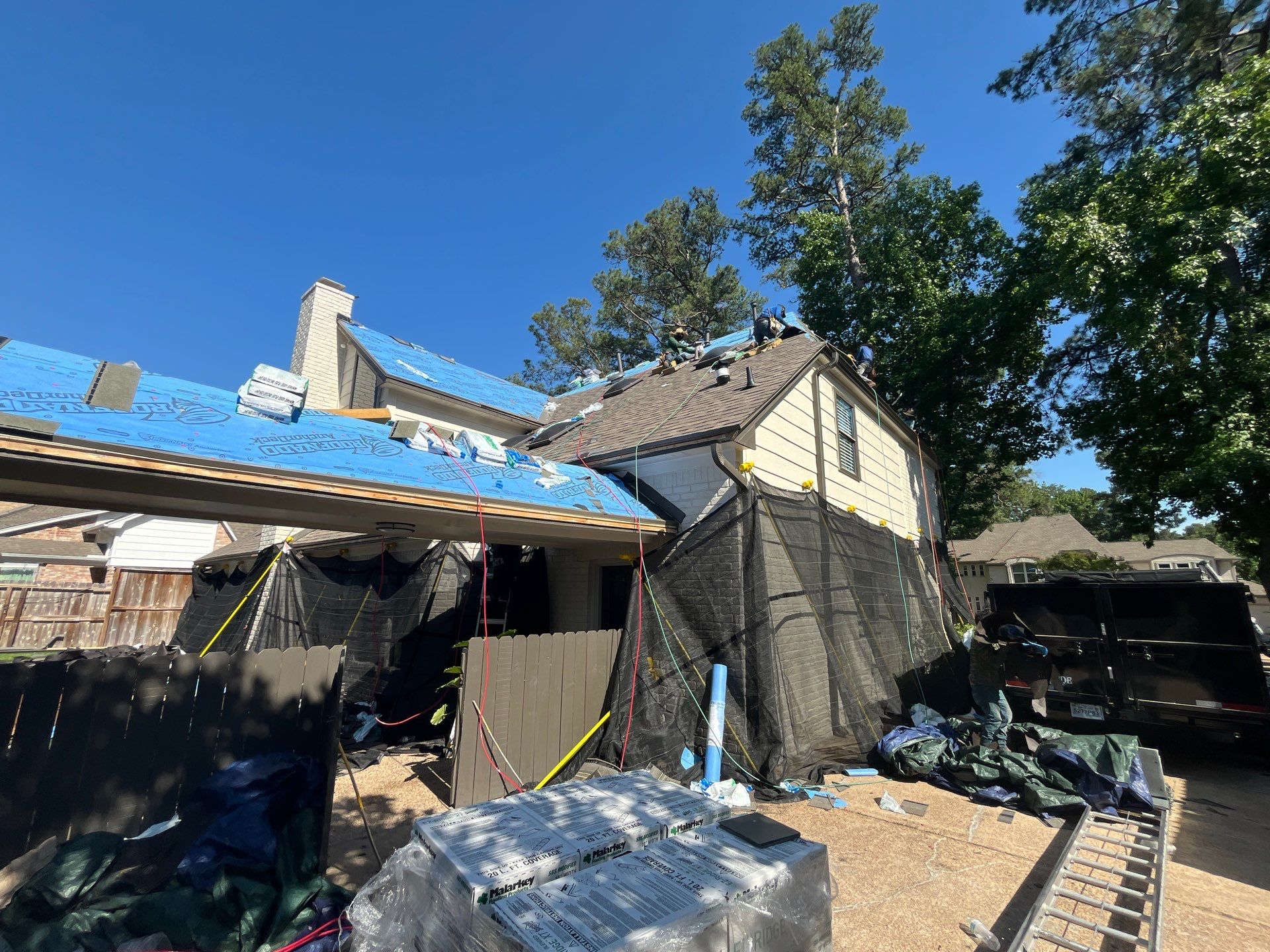 Residential Roofing Installation using Malarkey Vista Impact Resistant by Roof Concepts Construction