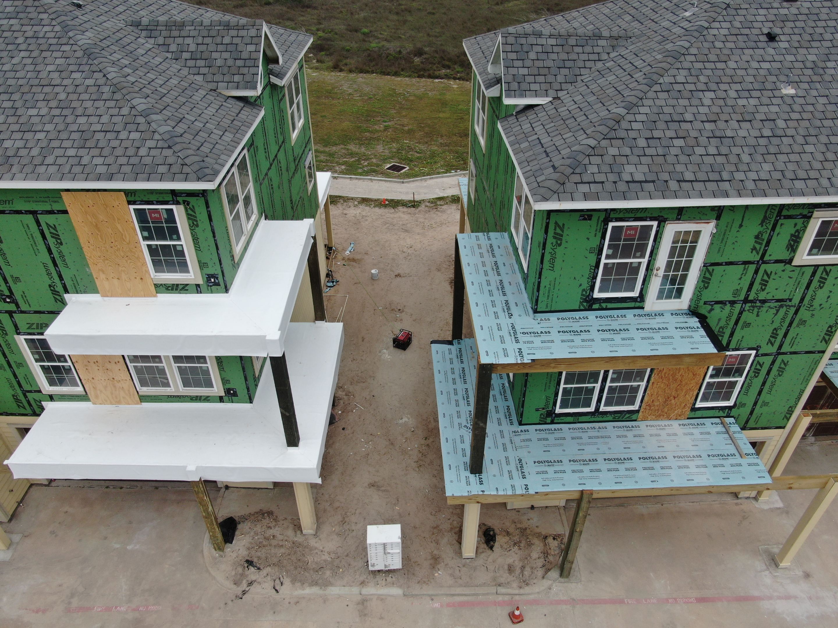 Walk Out Patio Cover by Bayfront Roofing and Construction