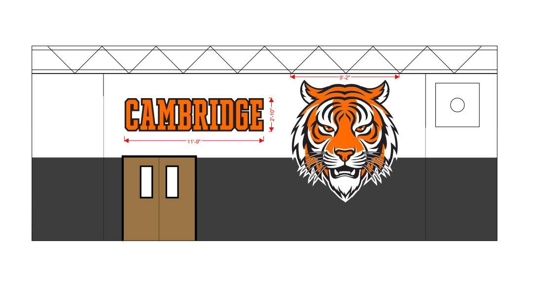 Cambridge School Custom Wall Vinyl Installation by FASTSIGNS of Saratoga Springs 