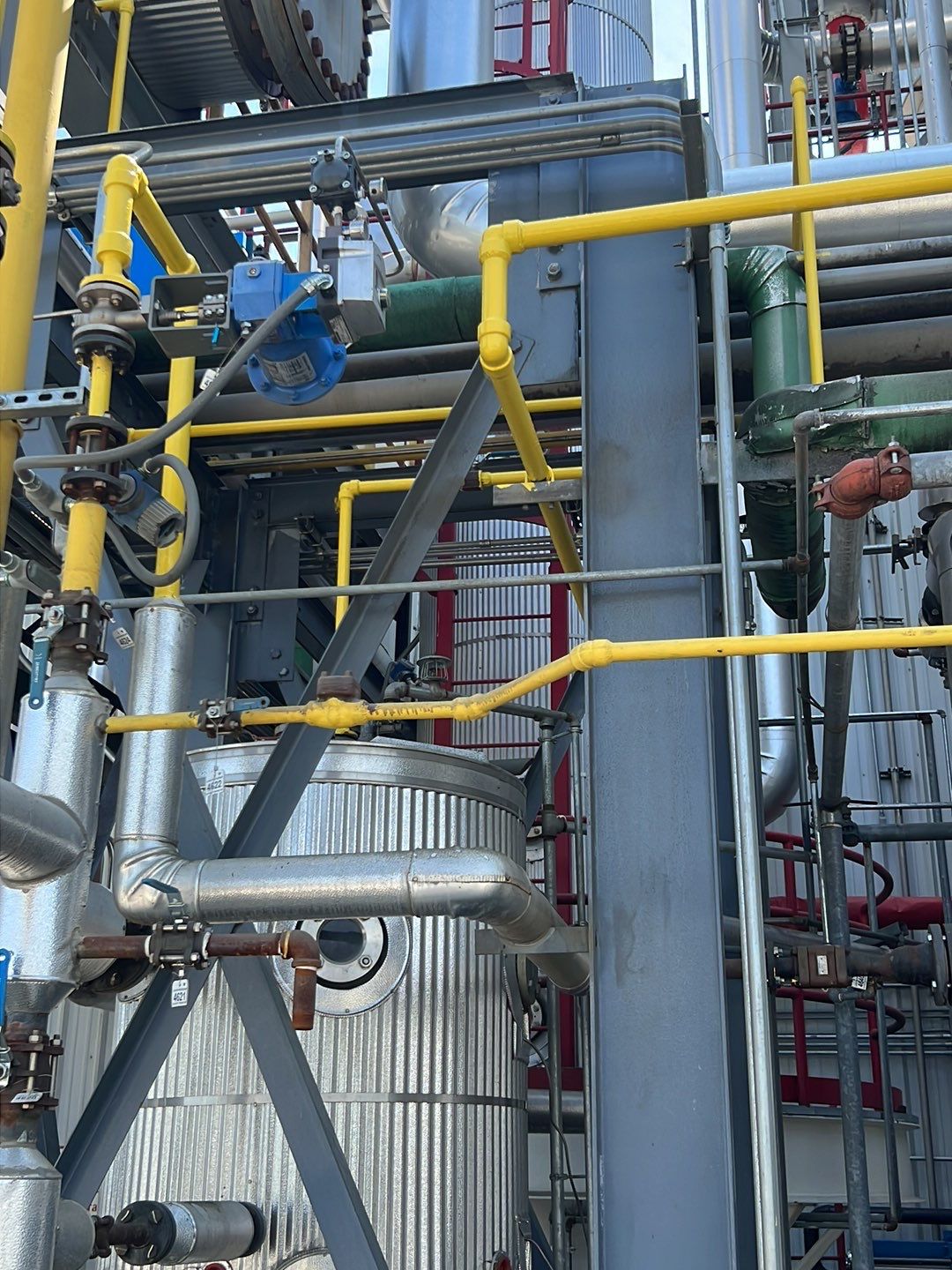 Industrial blasting and repaint  by Cutting edge painting 