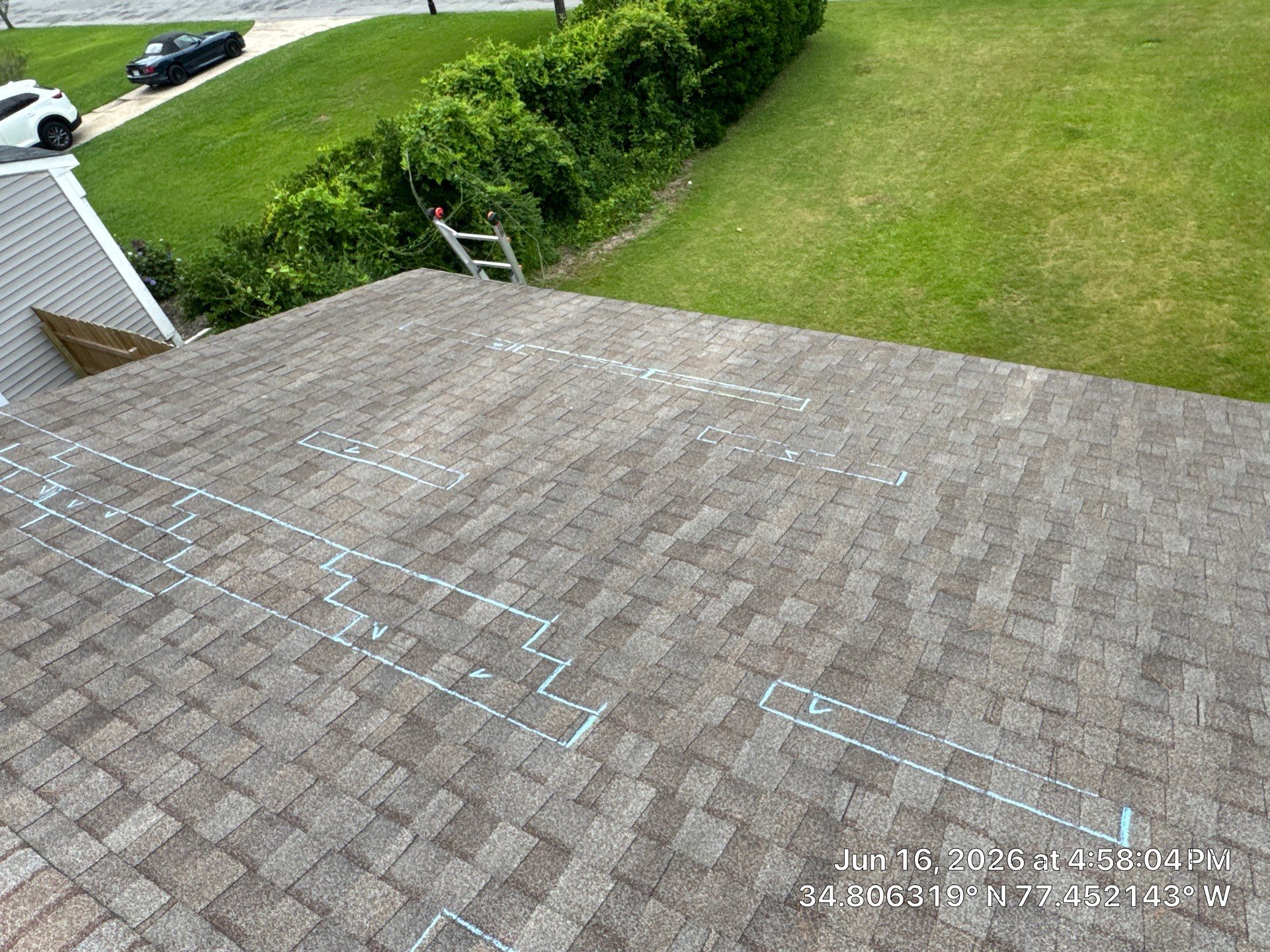 Comprehensive Asphalt Shingle Roof Inspection and Damage Assessment in Jacksonville by North Carolina Roofs