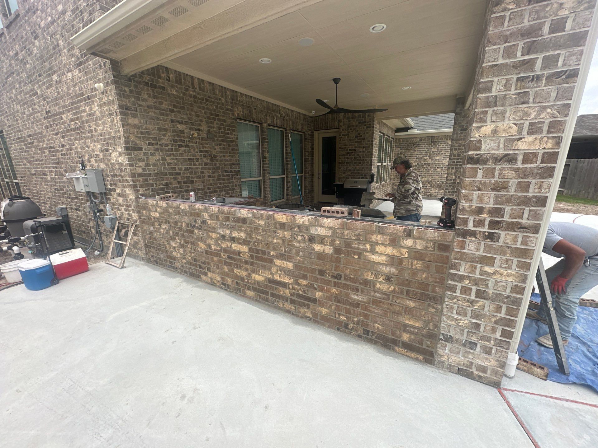 Summer Kitchen in Spring, TX by SophAlx LLC