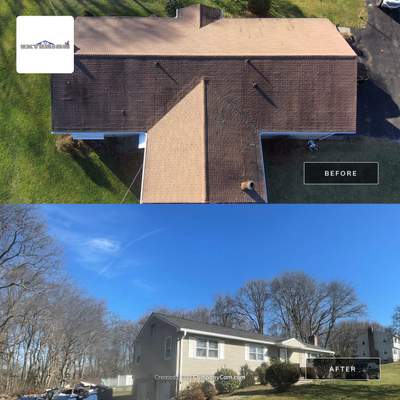 Residential Roofing Installation using Owens Corning TruDefinition Duration Designer - Black Sable