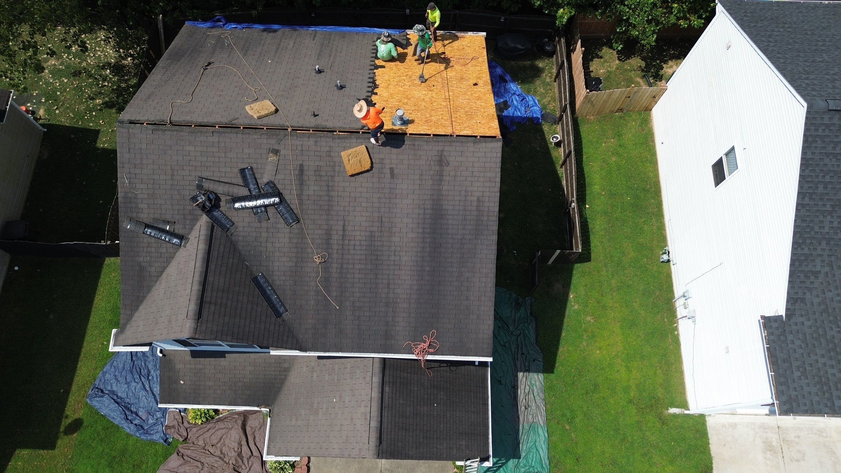 Roof, siding and gutter replacement by hail damage by Just Brilliant Restoration JBR