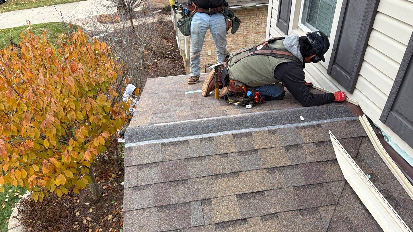 Roof Replacement using Owens Corning Teak by 180 Contractors